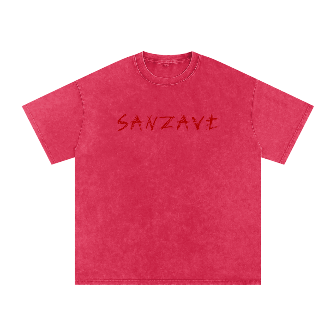 Marc Laurent Snow Washed Oversized Cotton T-Shirt