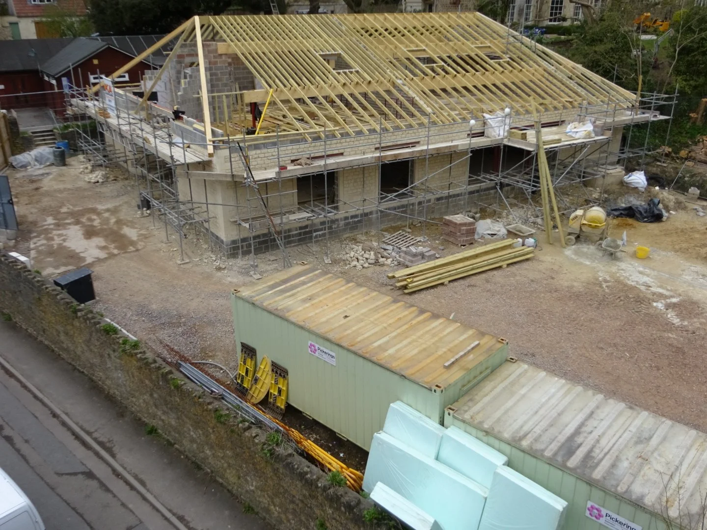 The Building Project and funding timeline for Batheaston Village Hall