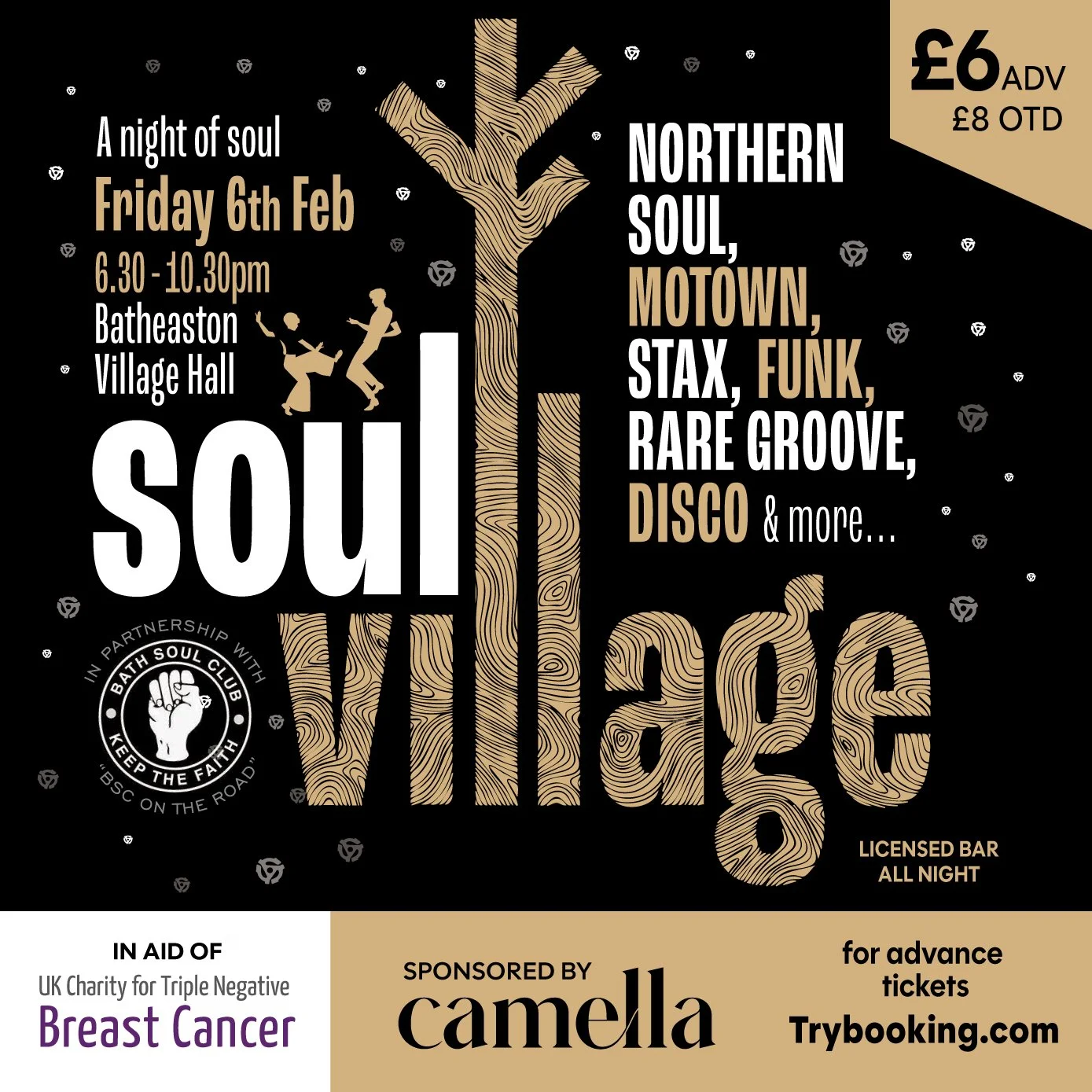 Soul Village - A night of Northern Soul, Motown, Stax, Funk, Rare Groove, Disco and More