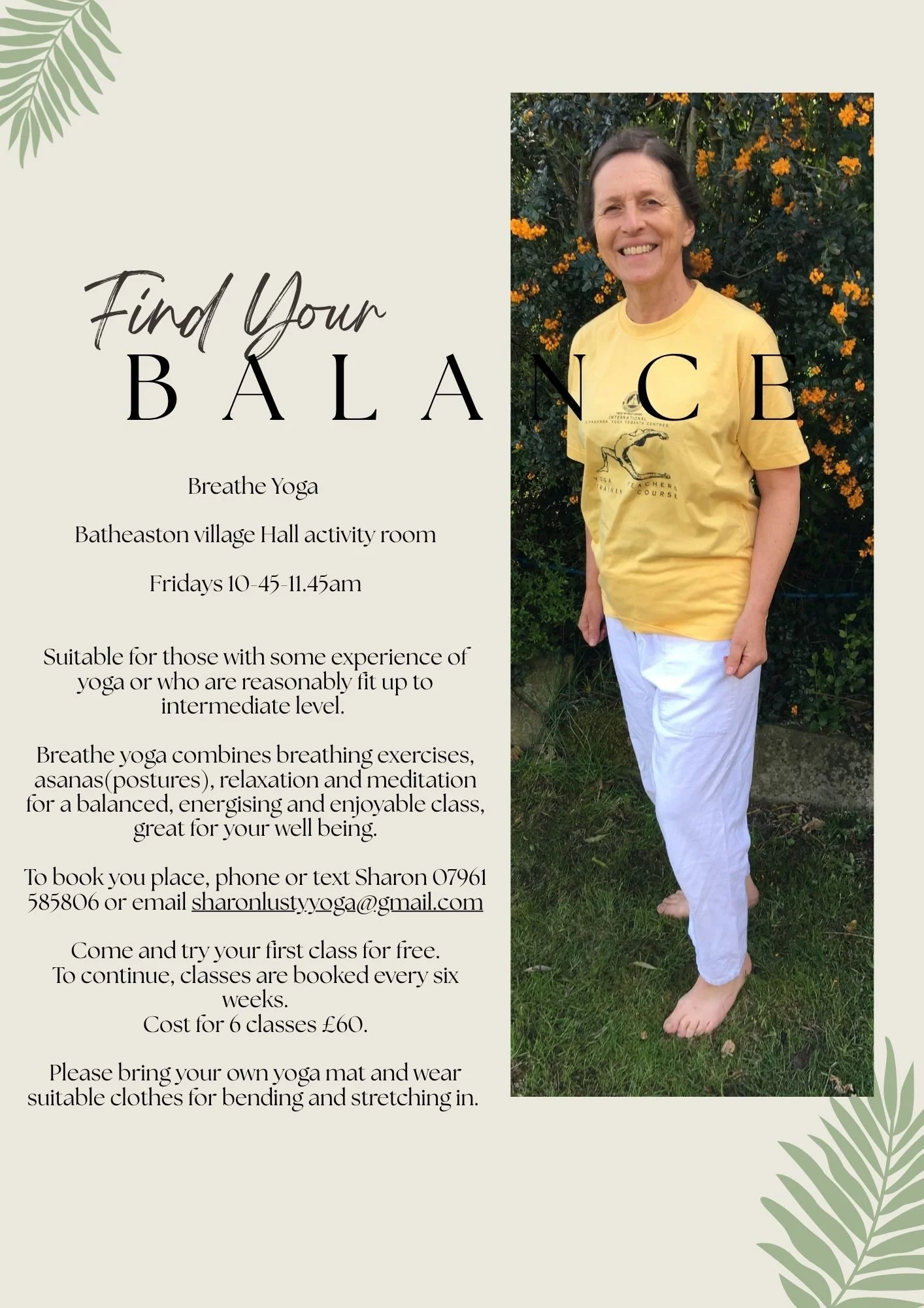 Breath Yoga with Sharon