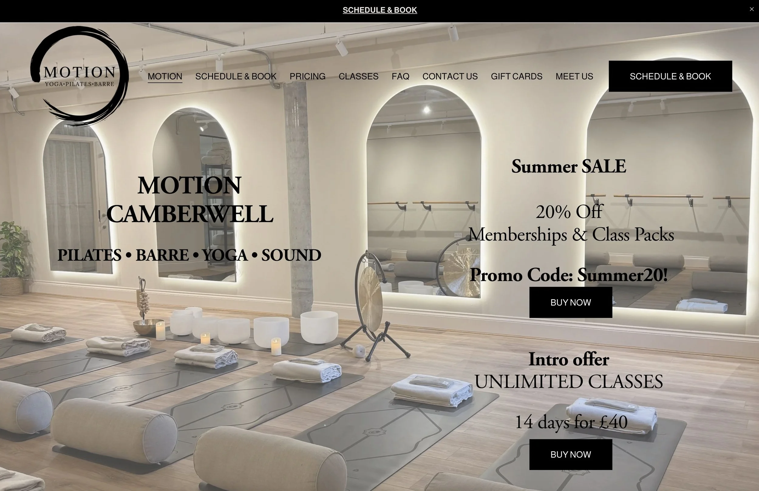 Motion Yoga London - Camberwell