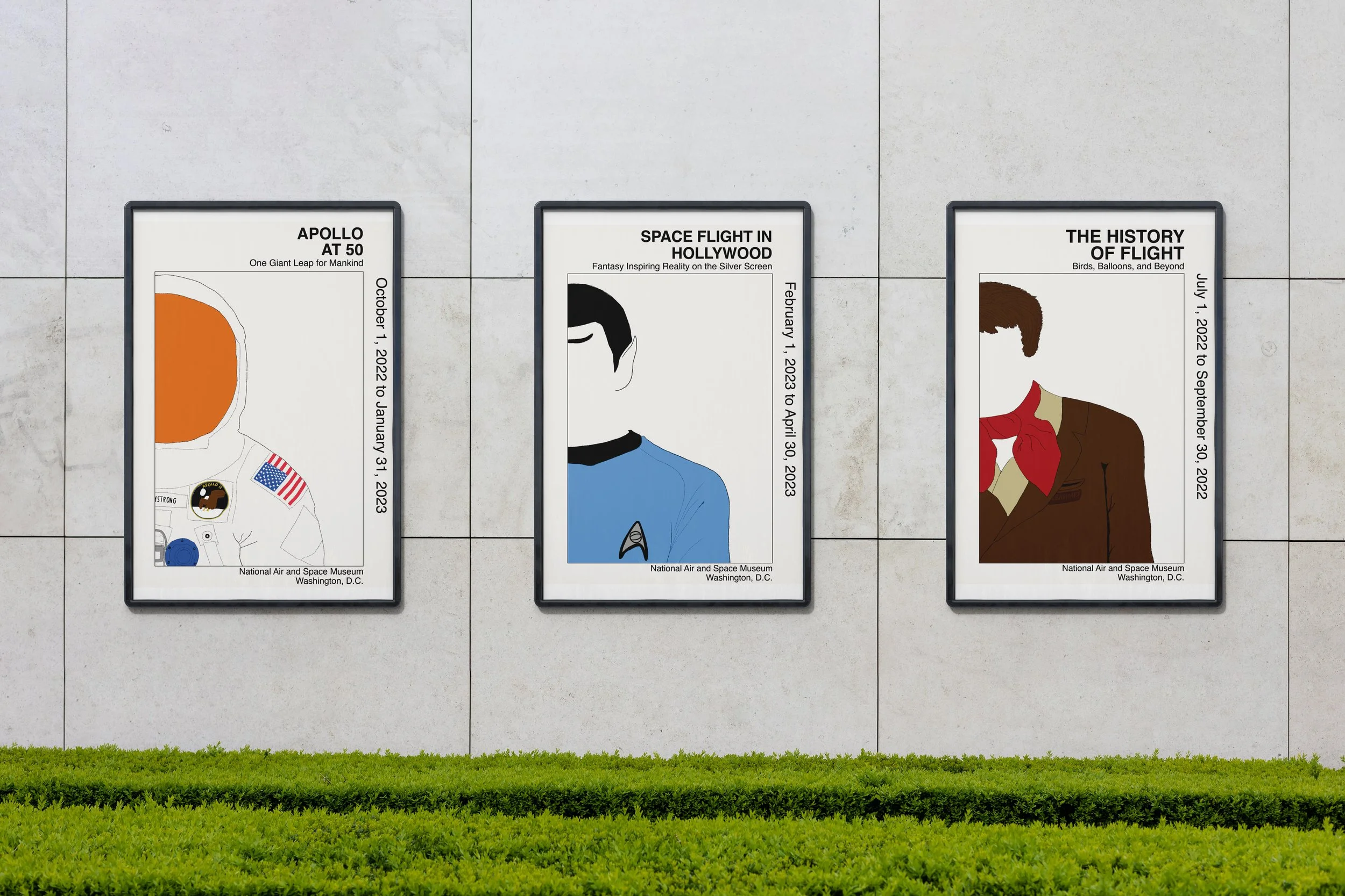 Air & Space Museum Poster Series