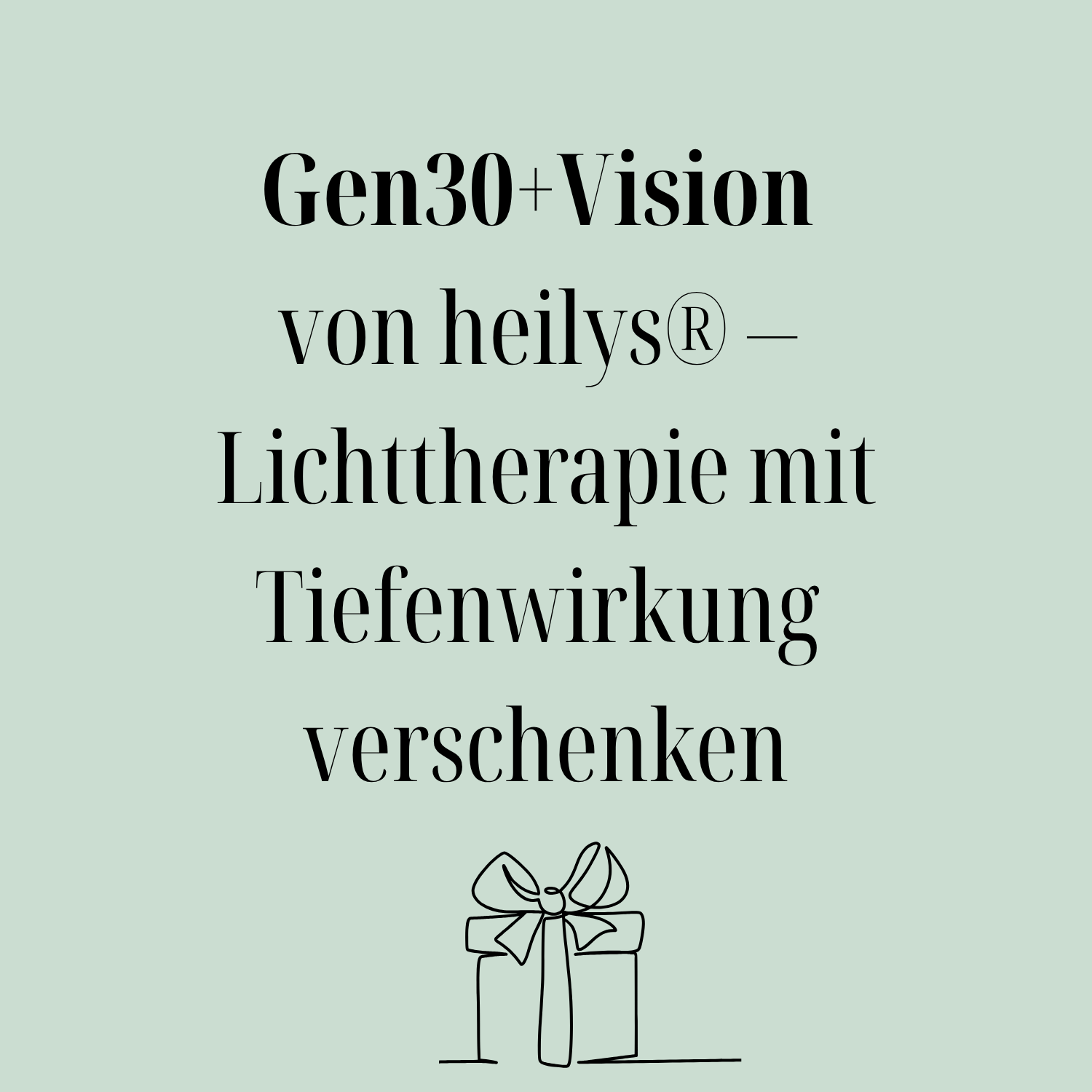 heilys Gen30+Vision – Geschenk für Augen & Regeneration ab 40