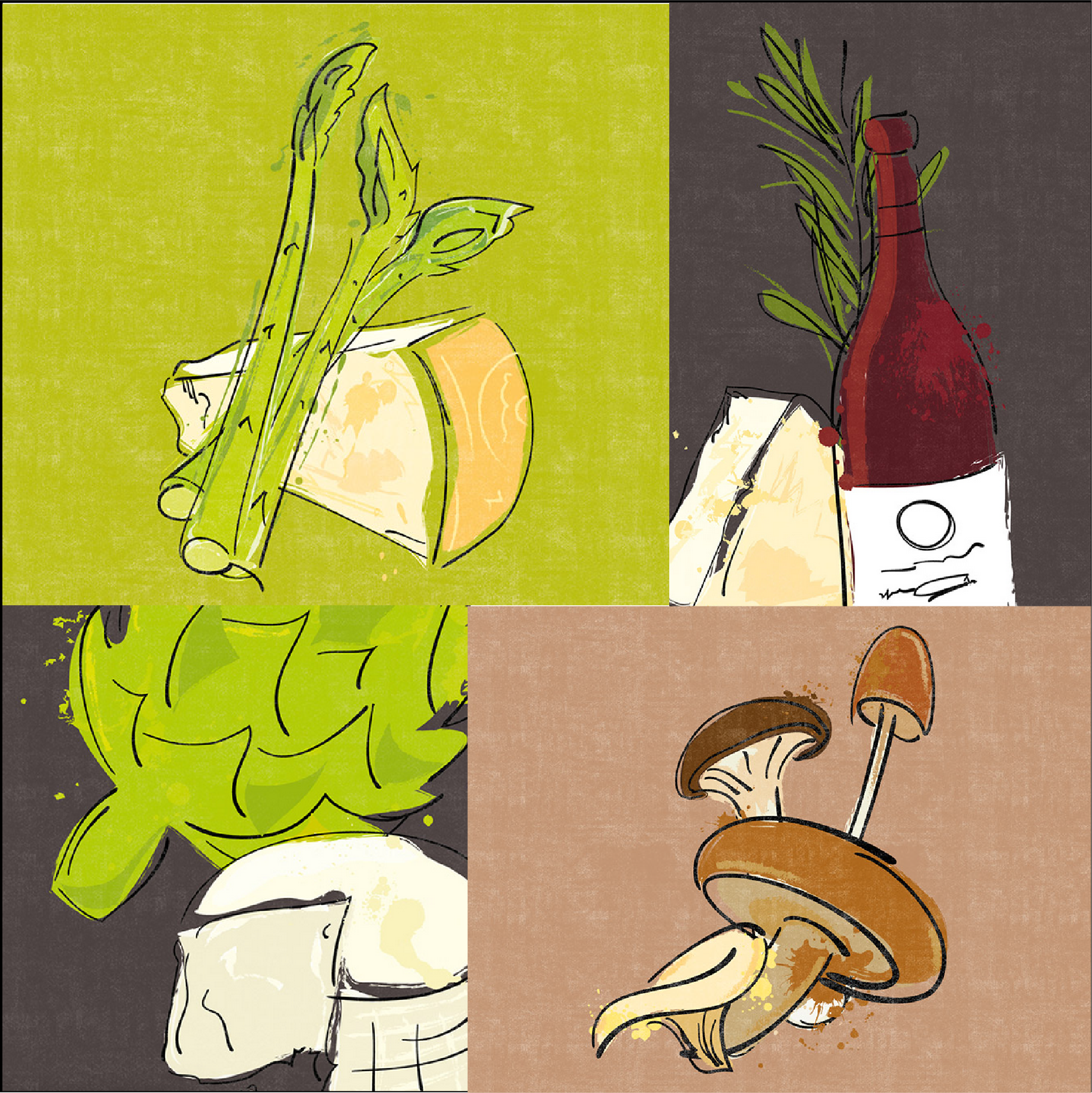 Mattarelo Pack Illustrations