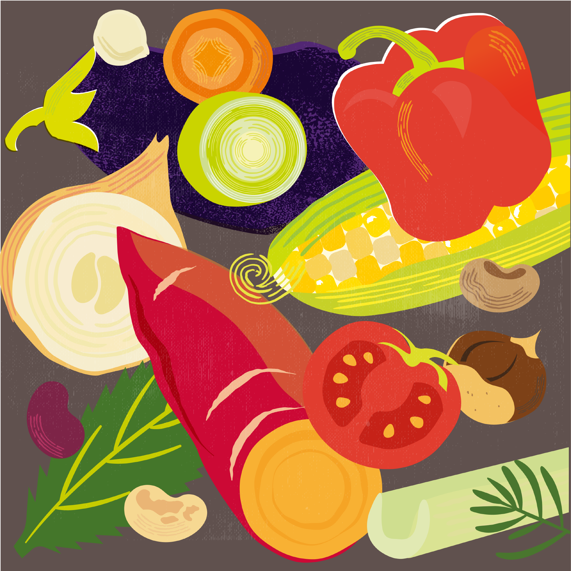 Easy Bean Pack Illustrations