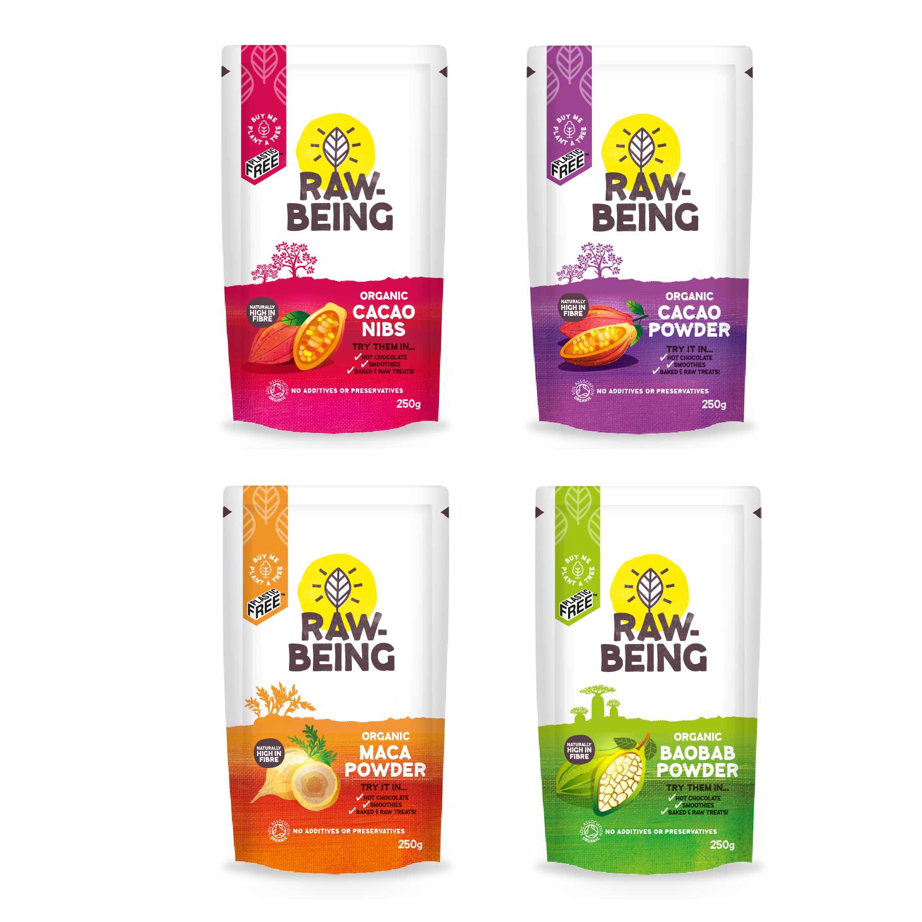 Raw Being Pack Illustrations