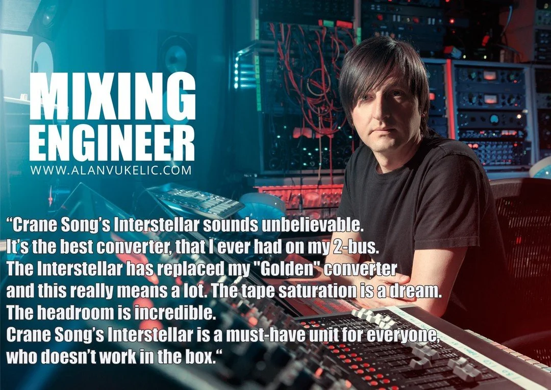 The first Crane Song Interstellars should be arriving anytime soon. It's taken a while, but I'm happy that Crane Song can now deliver
#recordingstudio #akzentaudio #analogrecording #germanproaudio #musicproduction #musicstudio #studiogear #sonicworld