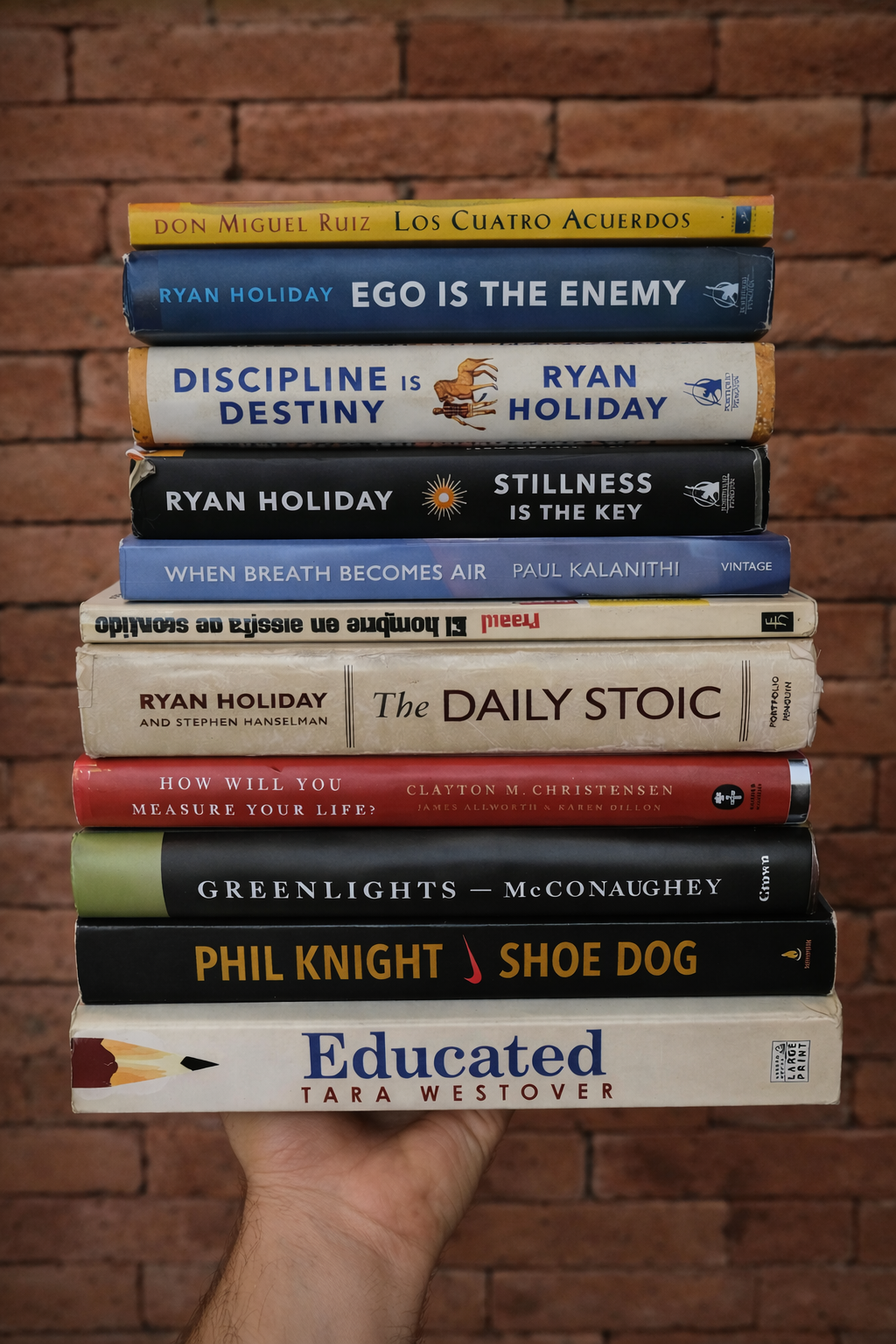 Si quieres vivir una buena vida, lee estos libros. 