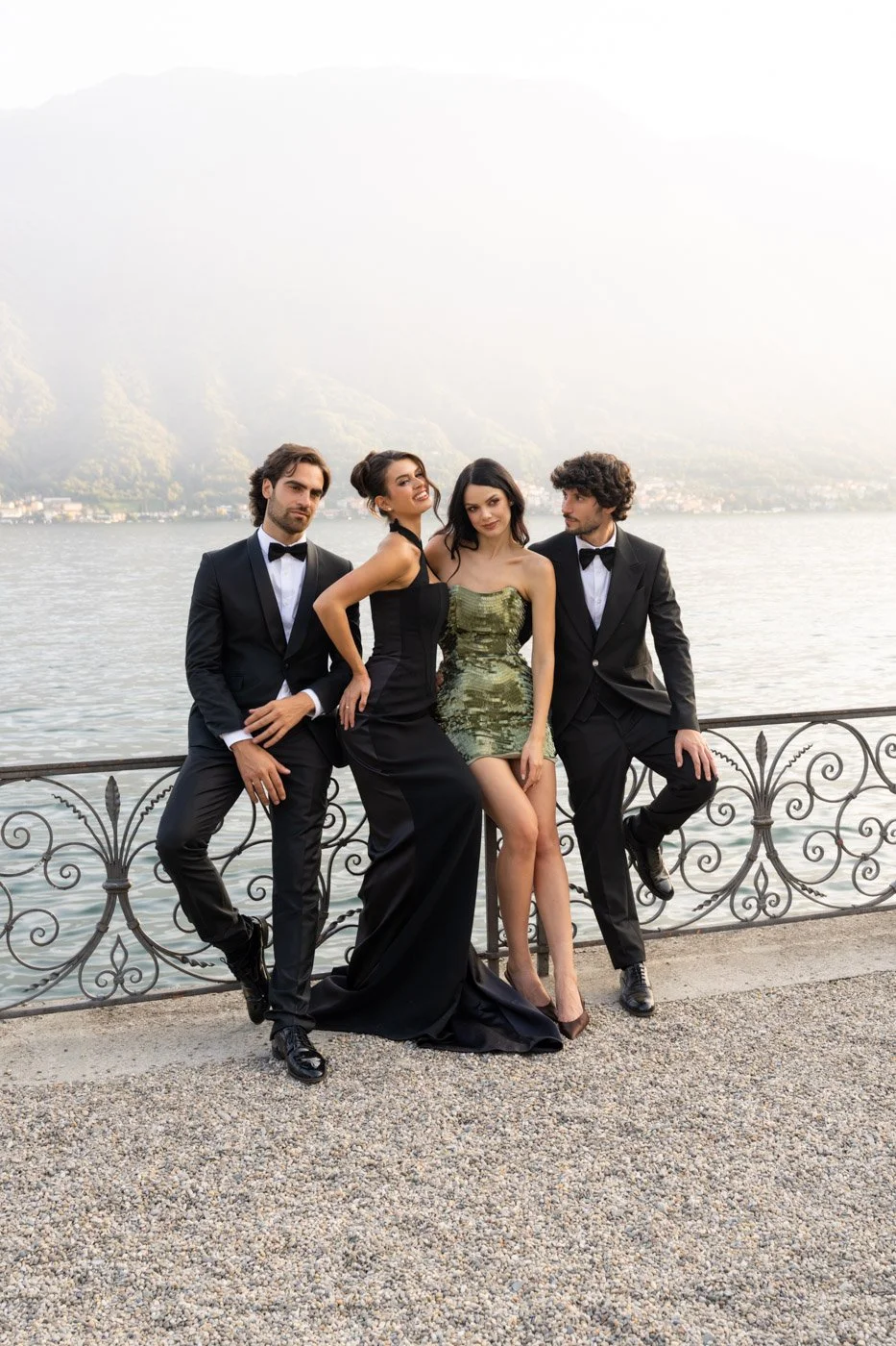 Group Photo at Villa Balbiano