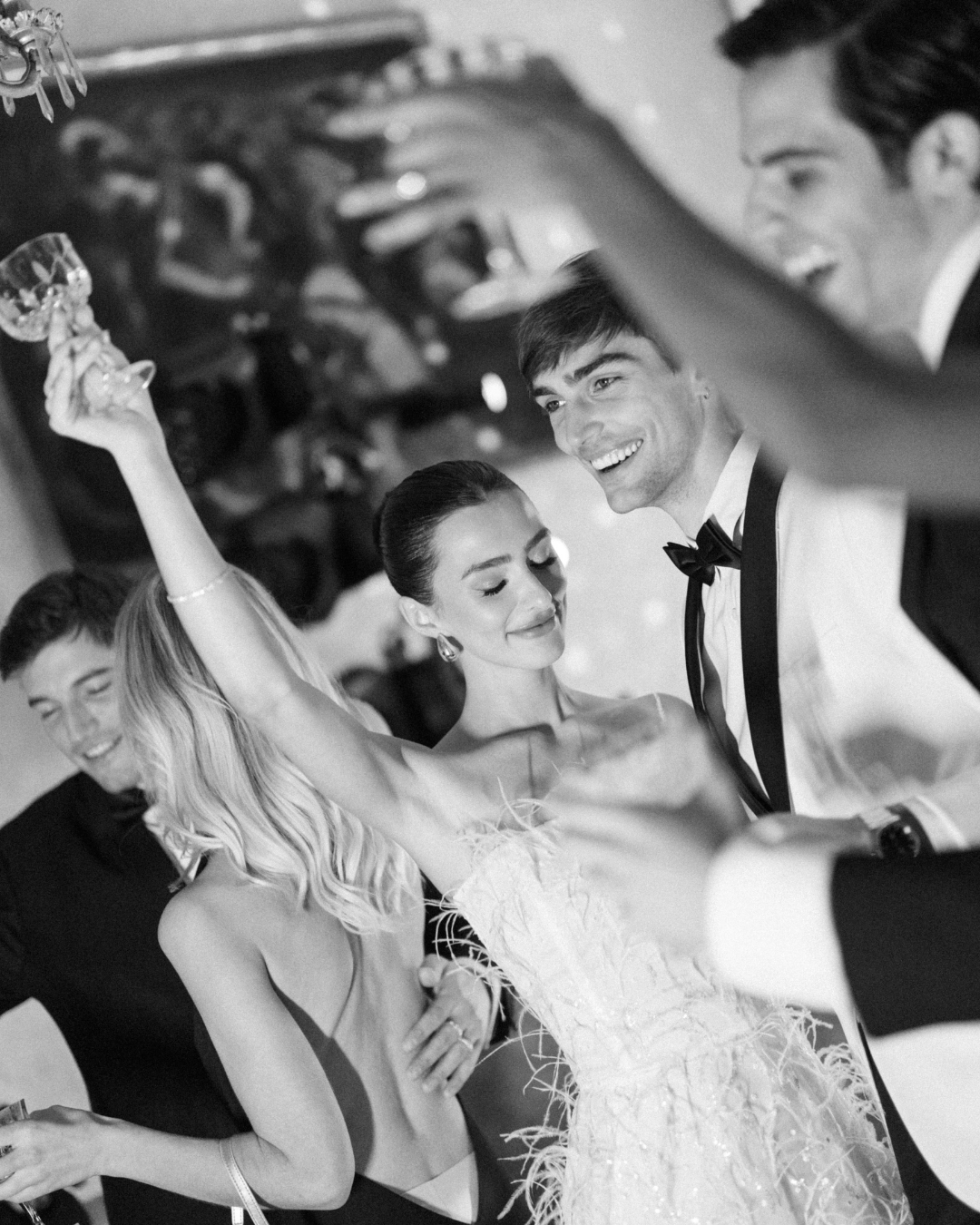 Wedding Party at Villa Pizzo Lake Como Italy, luxury wedding photographer italy