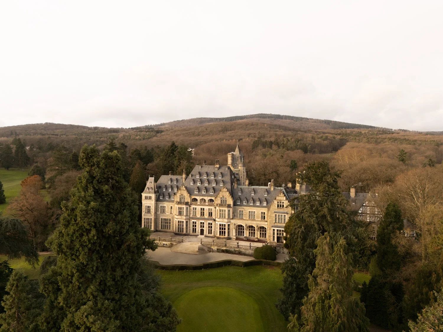 Schlosshotel Kronberg Drohne