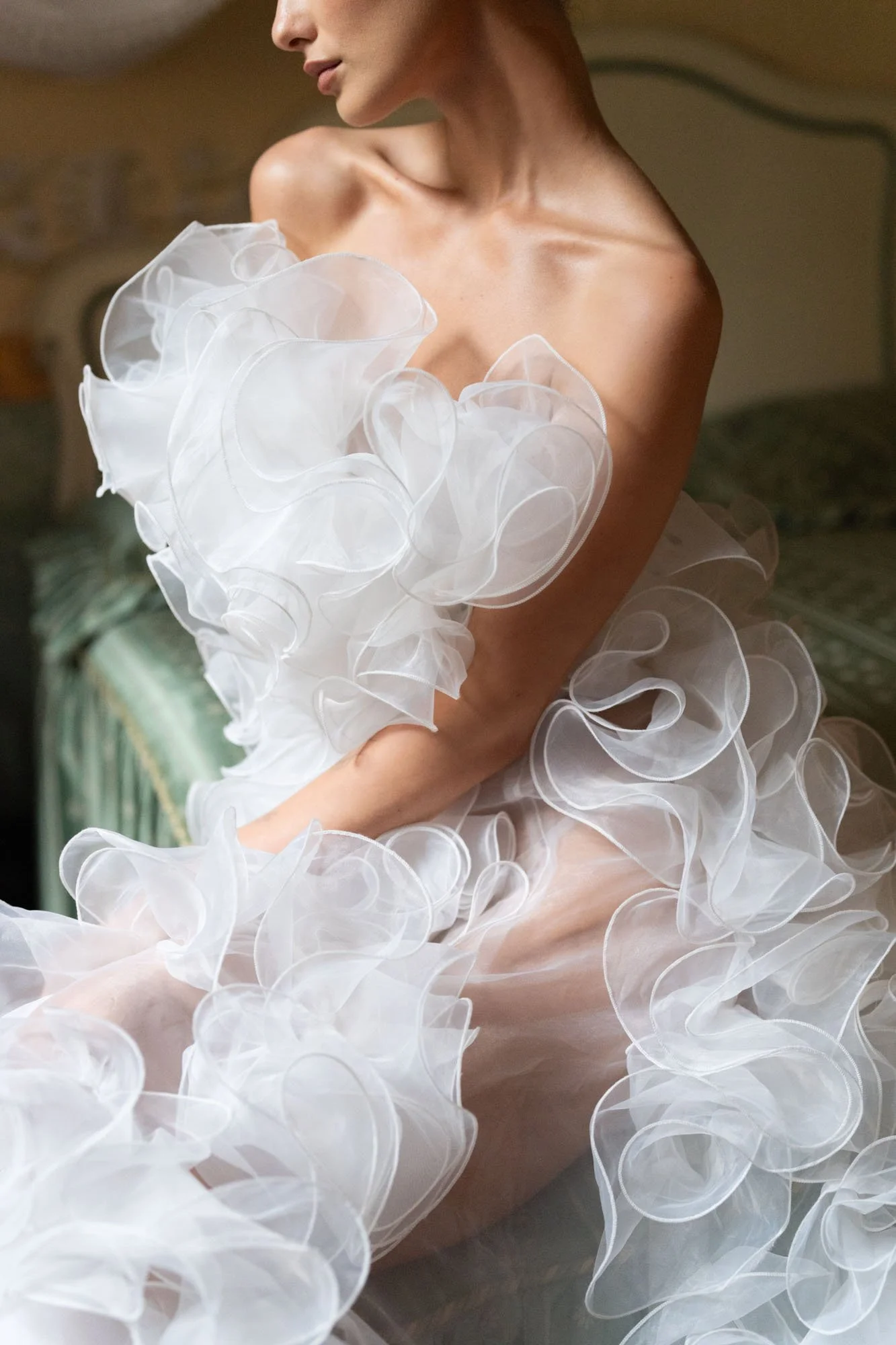 LADOREE Villa Pizzo Lake Como Italy getting ready, luxury wedding photographer Italy