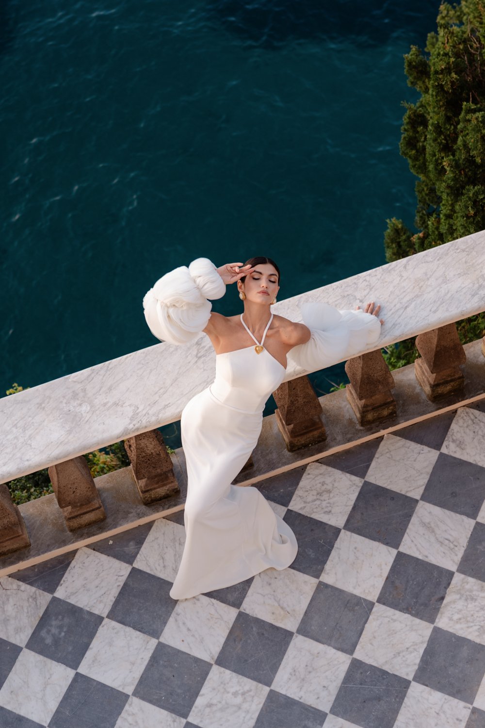 bridal portrait villa astor wedding photographer