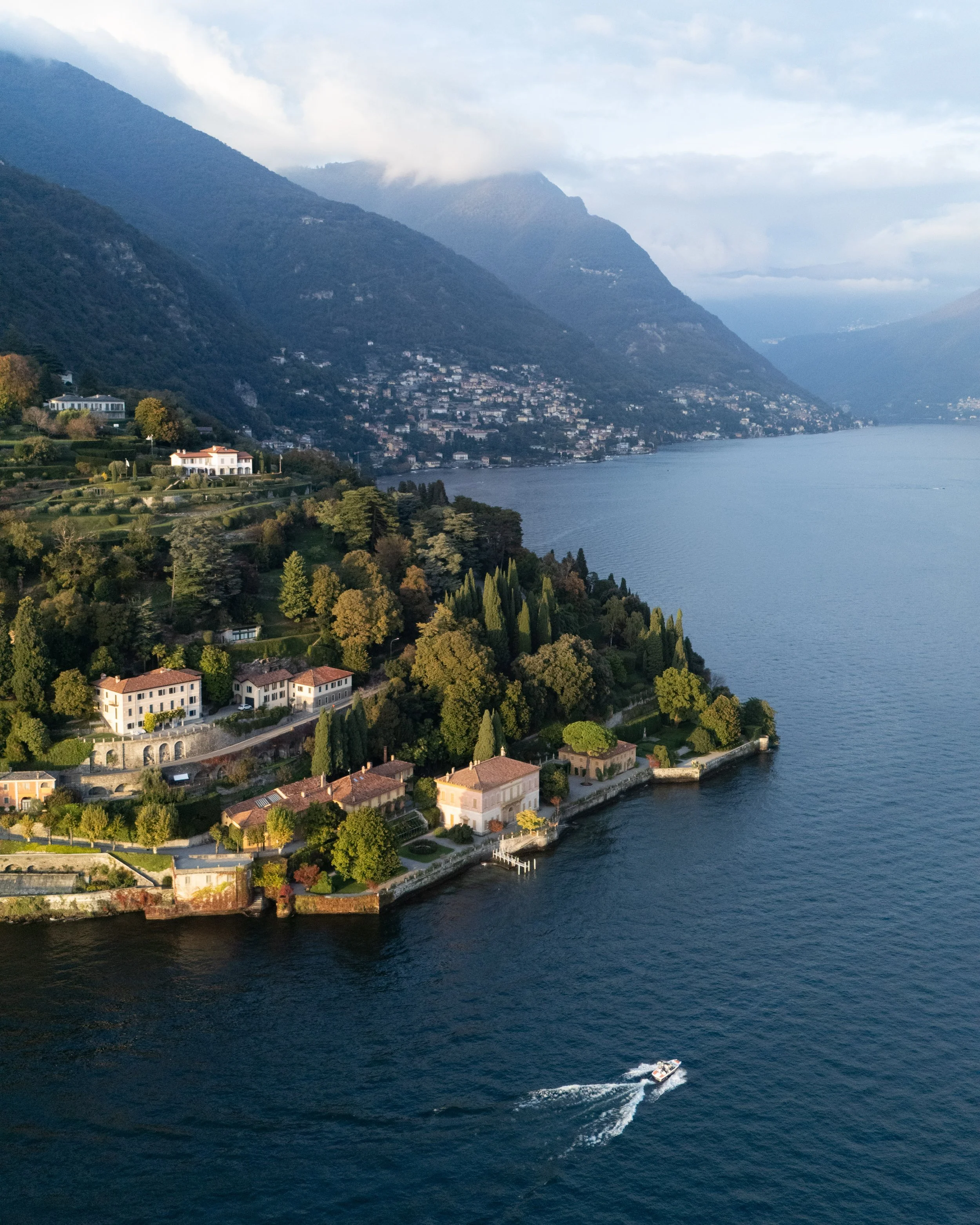 Villa Pizzo drone photo