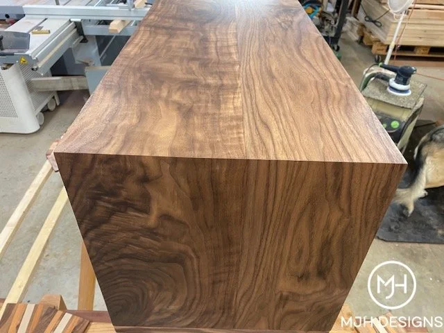 Walnut cabinet,miter close up-MJH Designs- watermark.jpeg