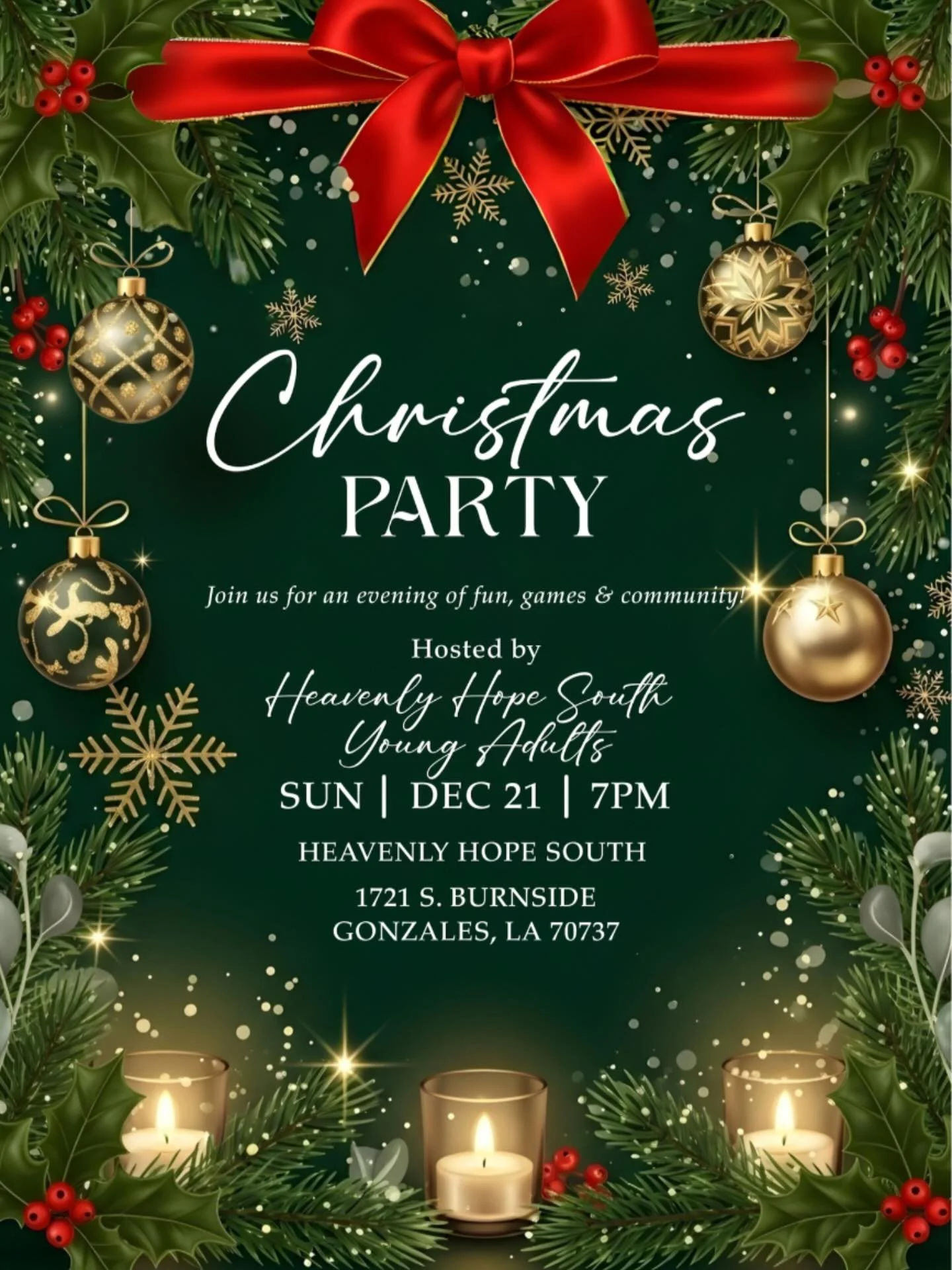 If you&rsquo;re in the area, we&rsquo;d love for you to come. It&rsquo;s free! ❤️