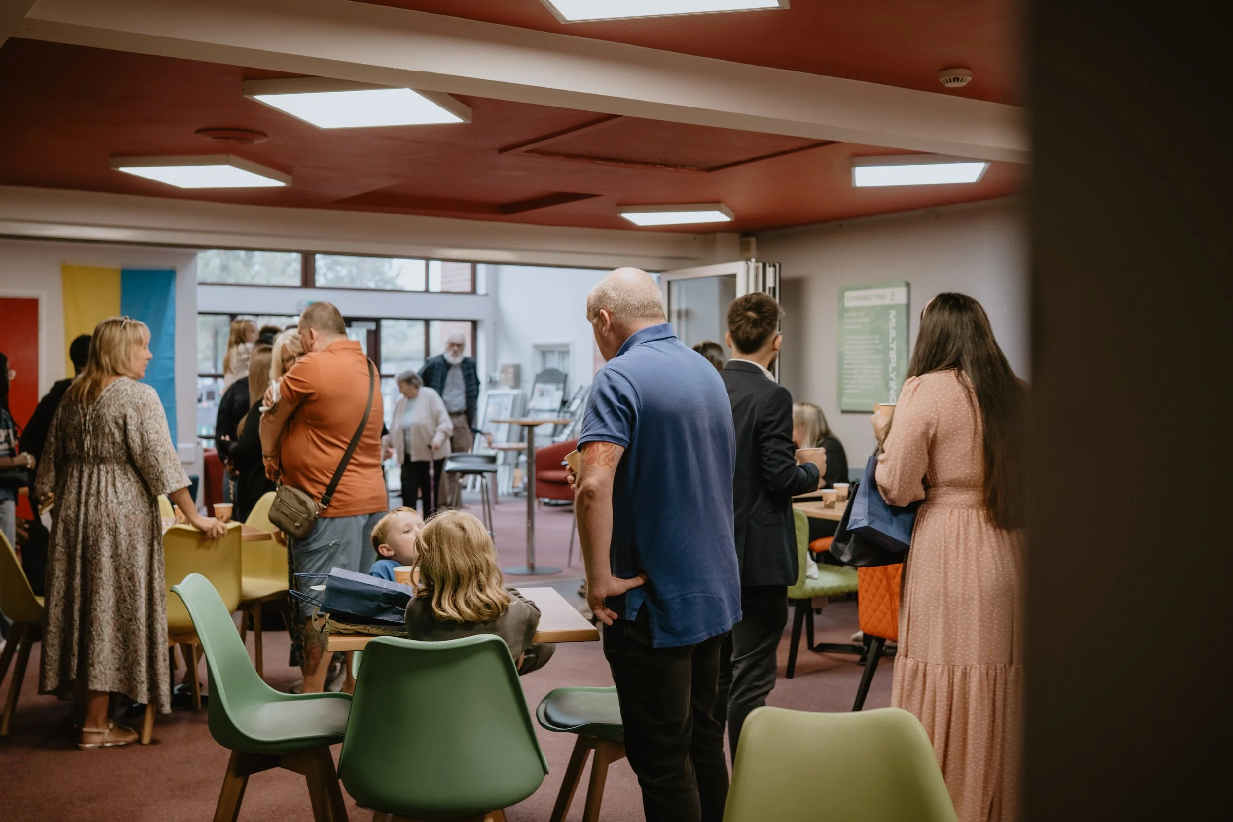 United Church North Solihull cafe area.