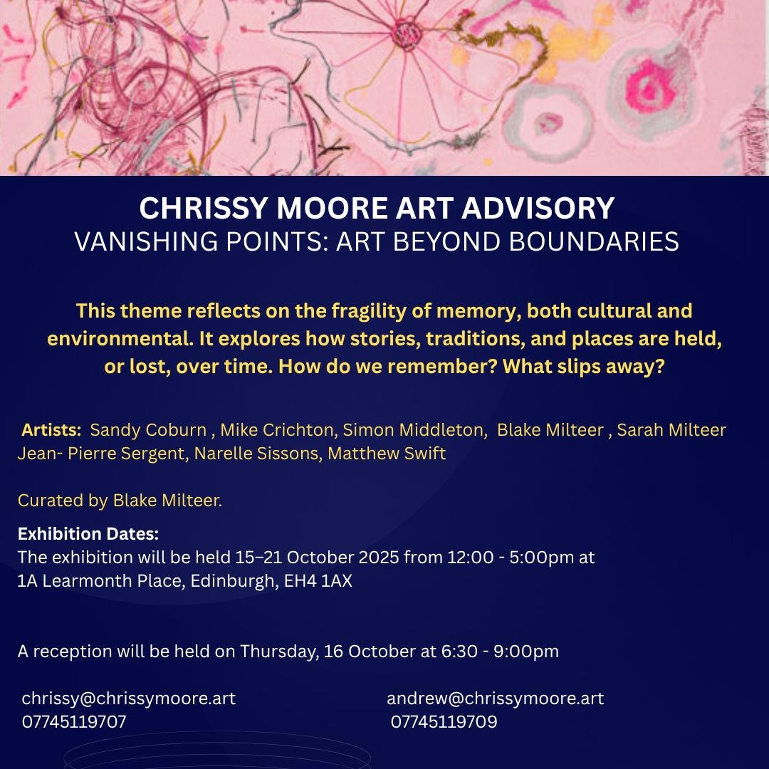 Vanishing Points Exhibition 15-21 October 2025