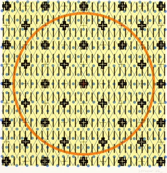 Jaguar Dreaming, 20026, silkscreen on  BFK paper, 22"x15"