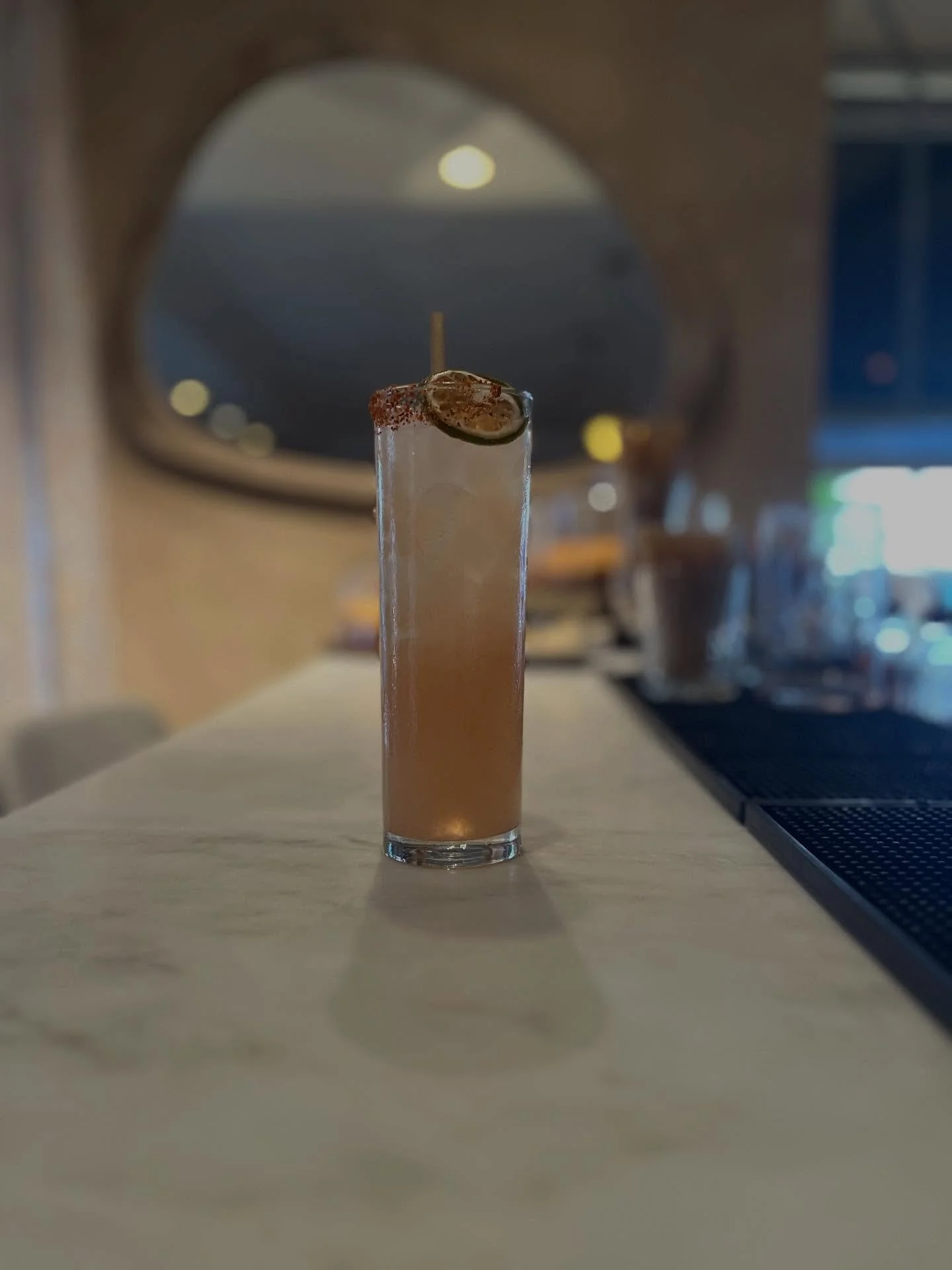 Curated cocktails at @honeysoncollins