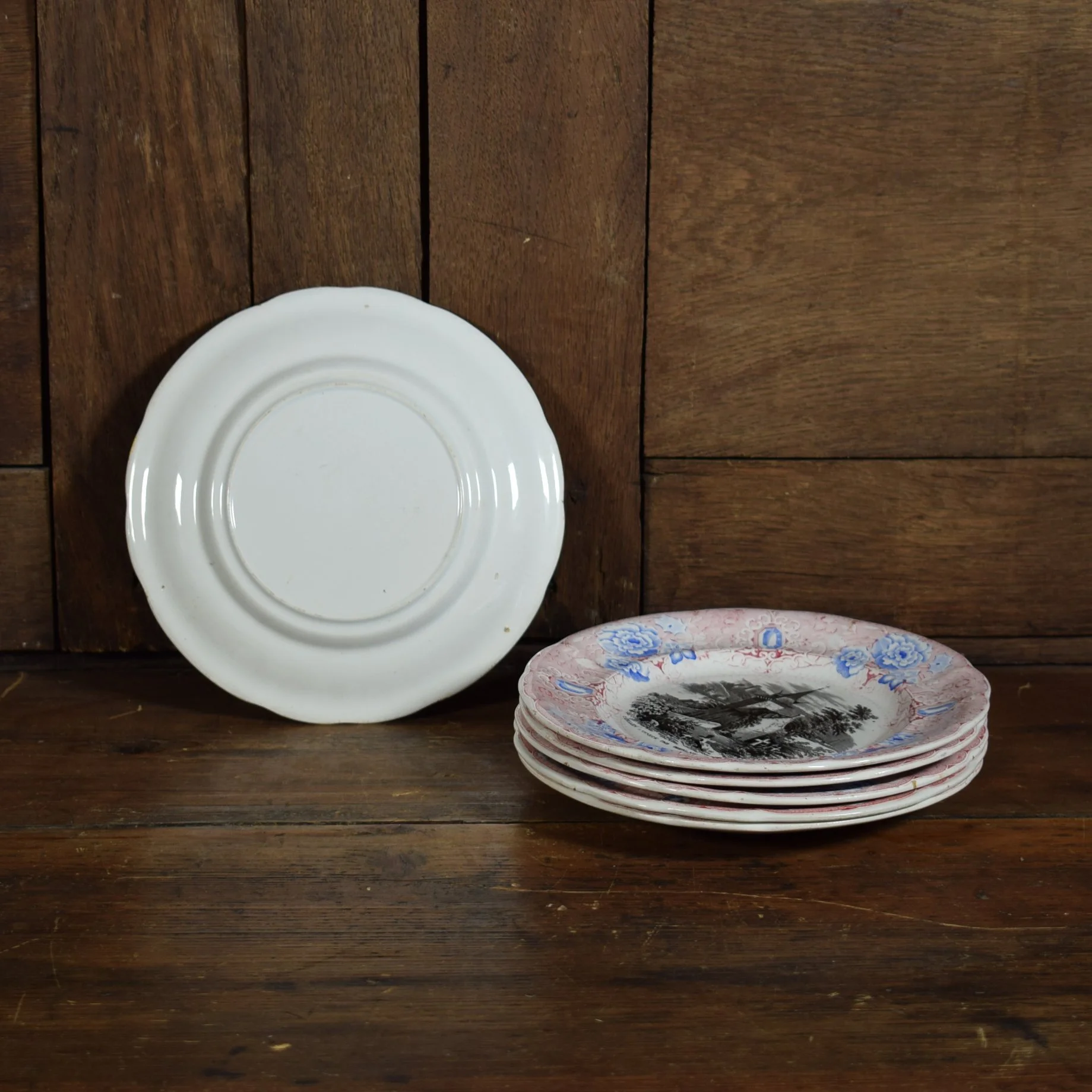 6 Assiettes roses et bleues 3.jpg