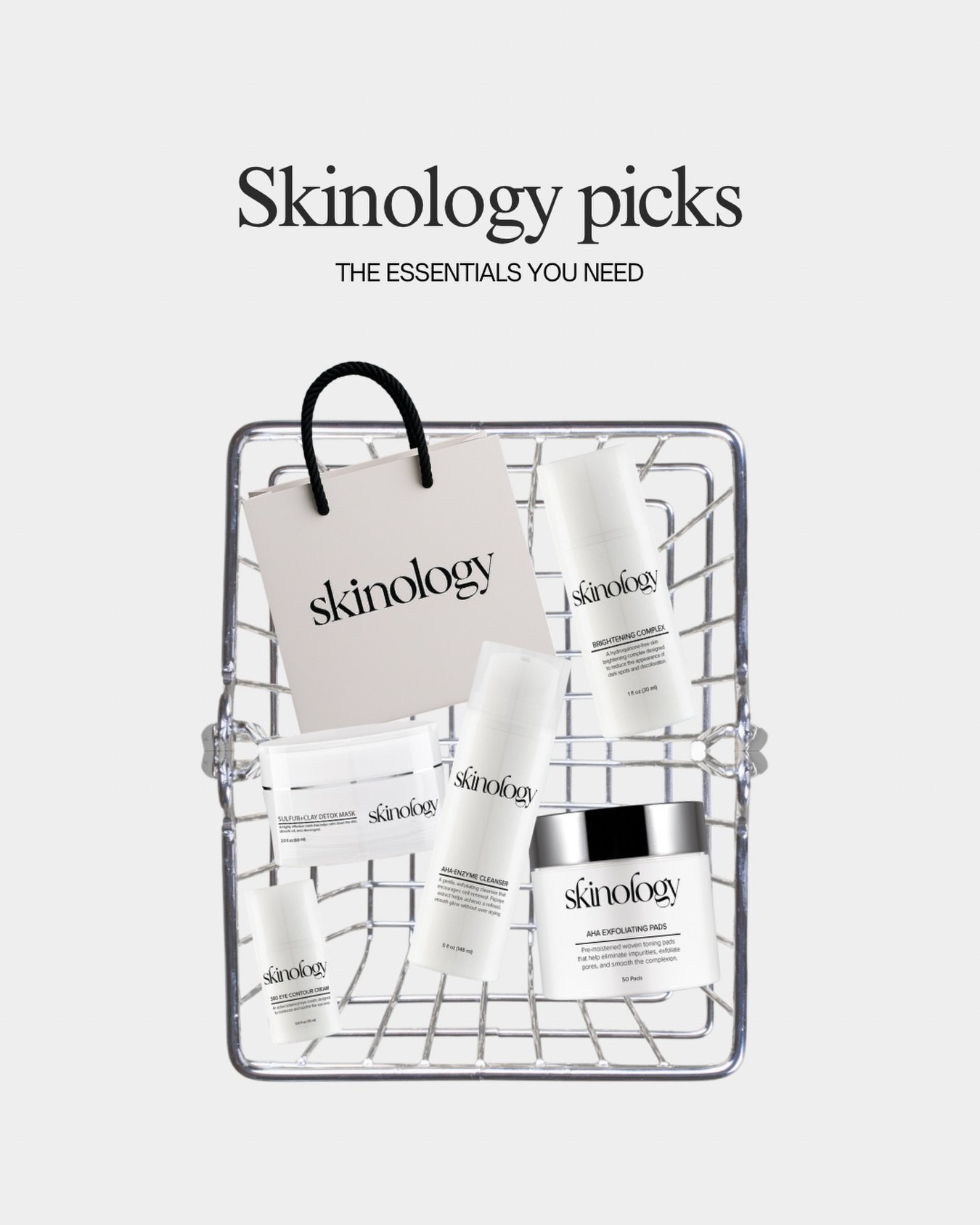 Still checking off your list?
Consider this your sign!!! 
Skinology picks: the essentials they&rsquo;ll actually use. 😉🤩