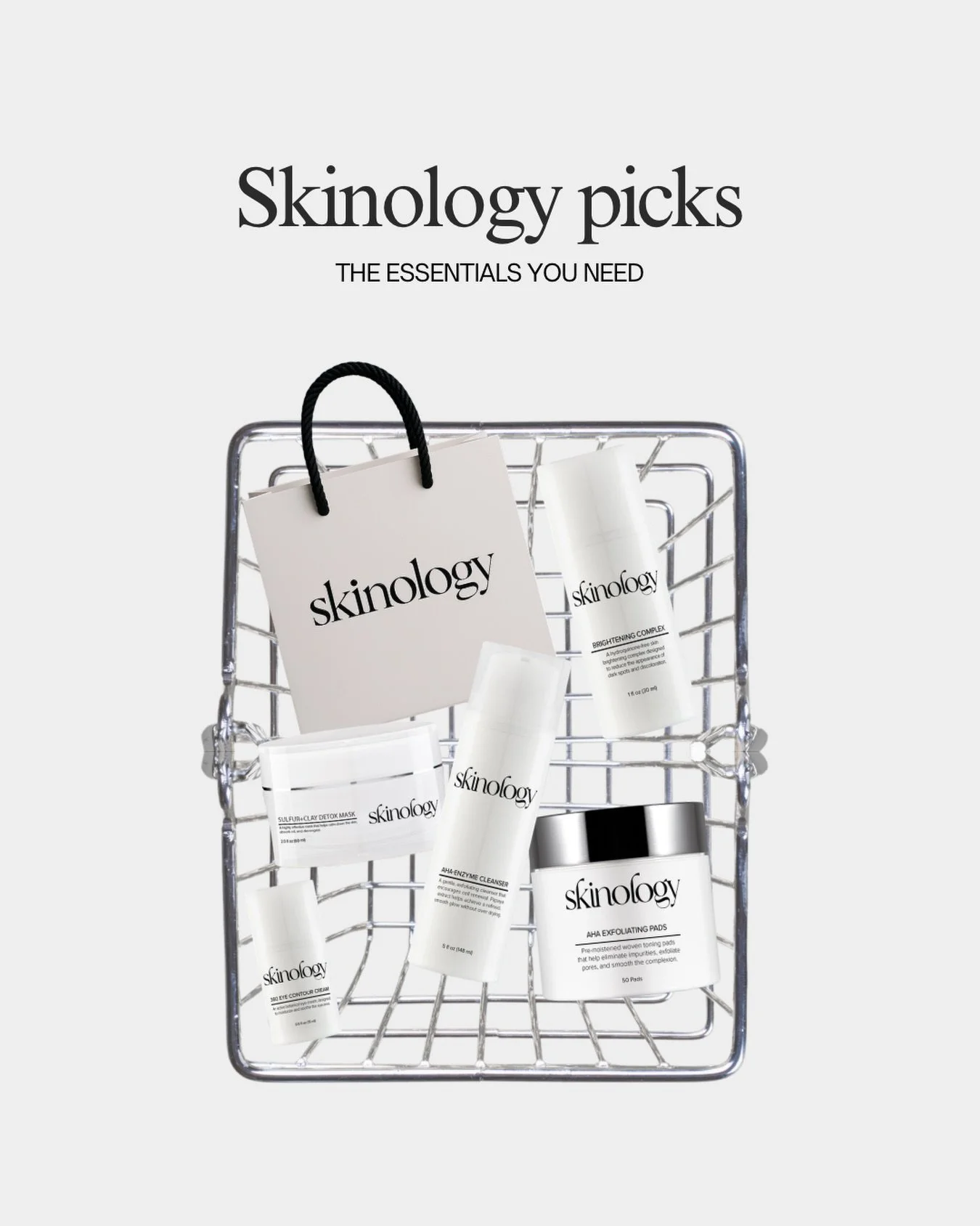 Still checking off your list?
Consider this your sign!!! 
Skinology picks: the essentials they&rsquo;ll actually use. 😉🤩