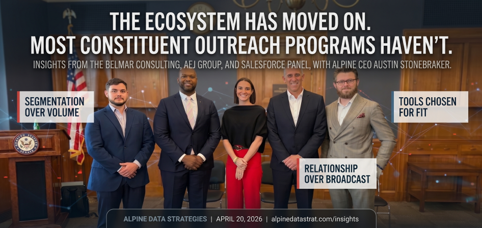 The Ecosystem Has Moved On. Most Constituent Outreach Programs Haven't.