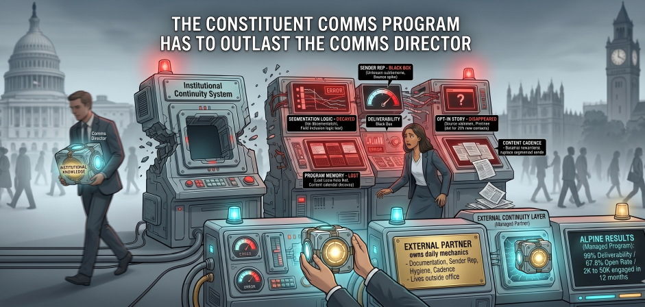 The Constituent Comms Program Has to Outlast the Comms Director