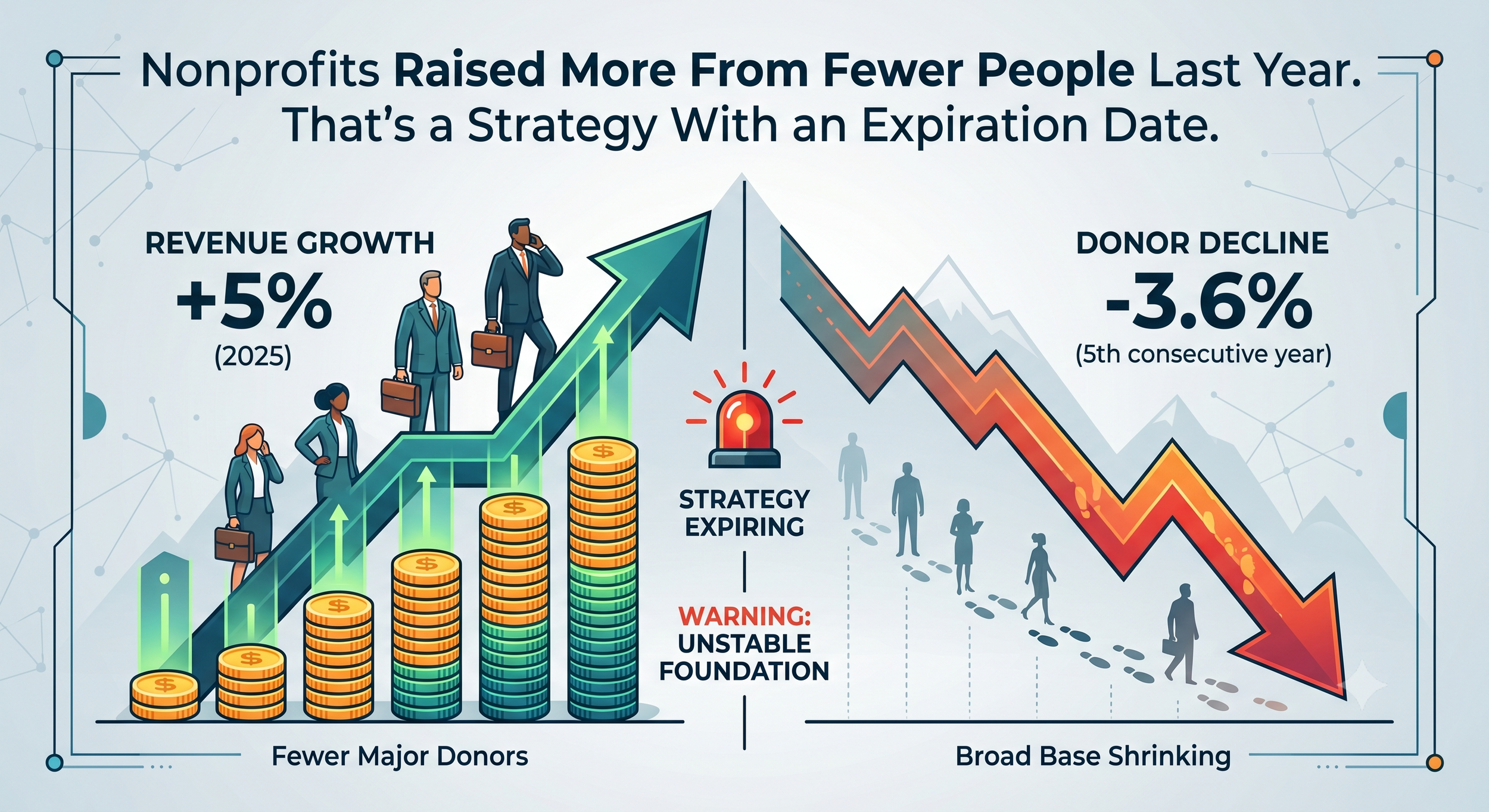 Nonprofits Raised More From Fewer People Last Year. That's a Strategy With an Expiration Date.