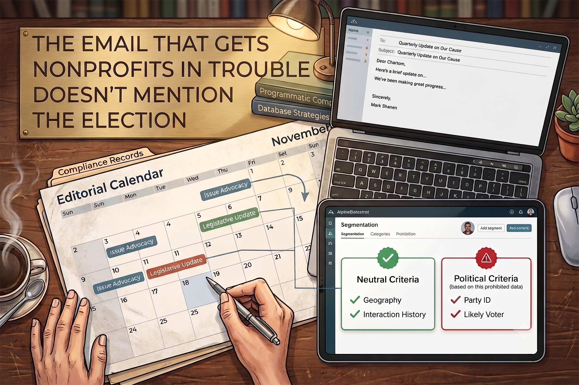 The Email That Gets Nonprofits in Trouble Doesn't Mention the Election