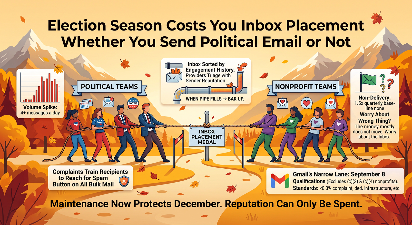 Election Season Costs You Inbox Placement Whether You Send Political Email or Not