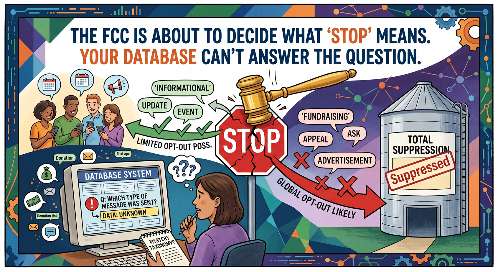 The FCC Is About to Decide What "Stop" Means. Your Database Can't Answer the Question.