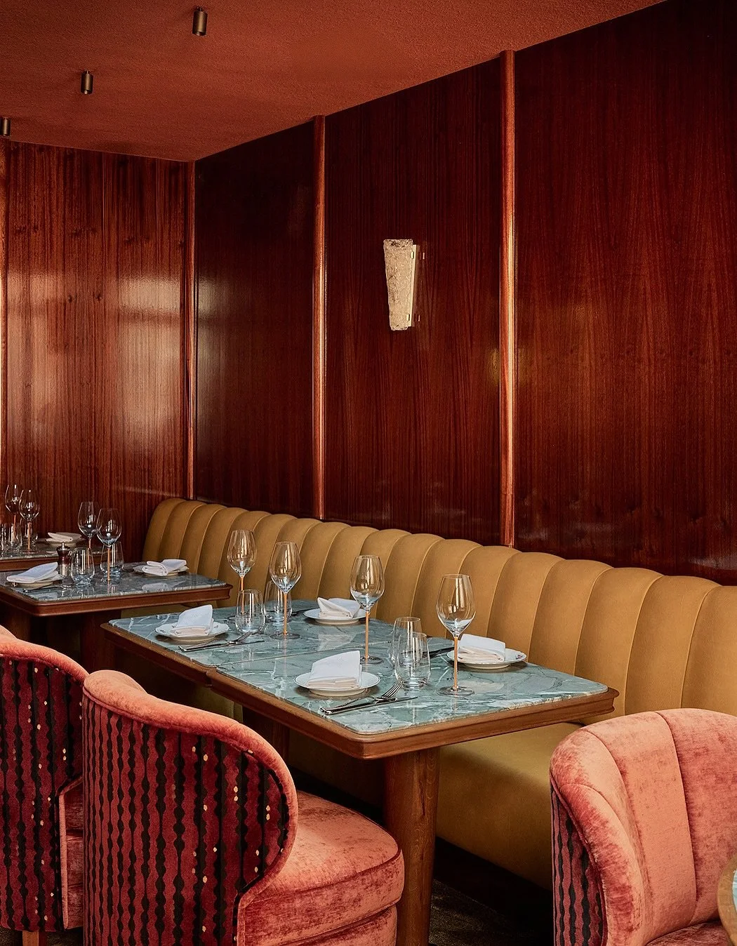 Planning a dinner with a little more privacy? Our private dining room seats up to 24 guests and offers the same refined atmosphere, made for evenings worth remembering.
