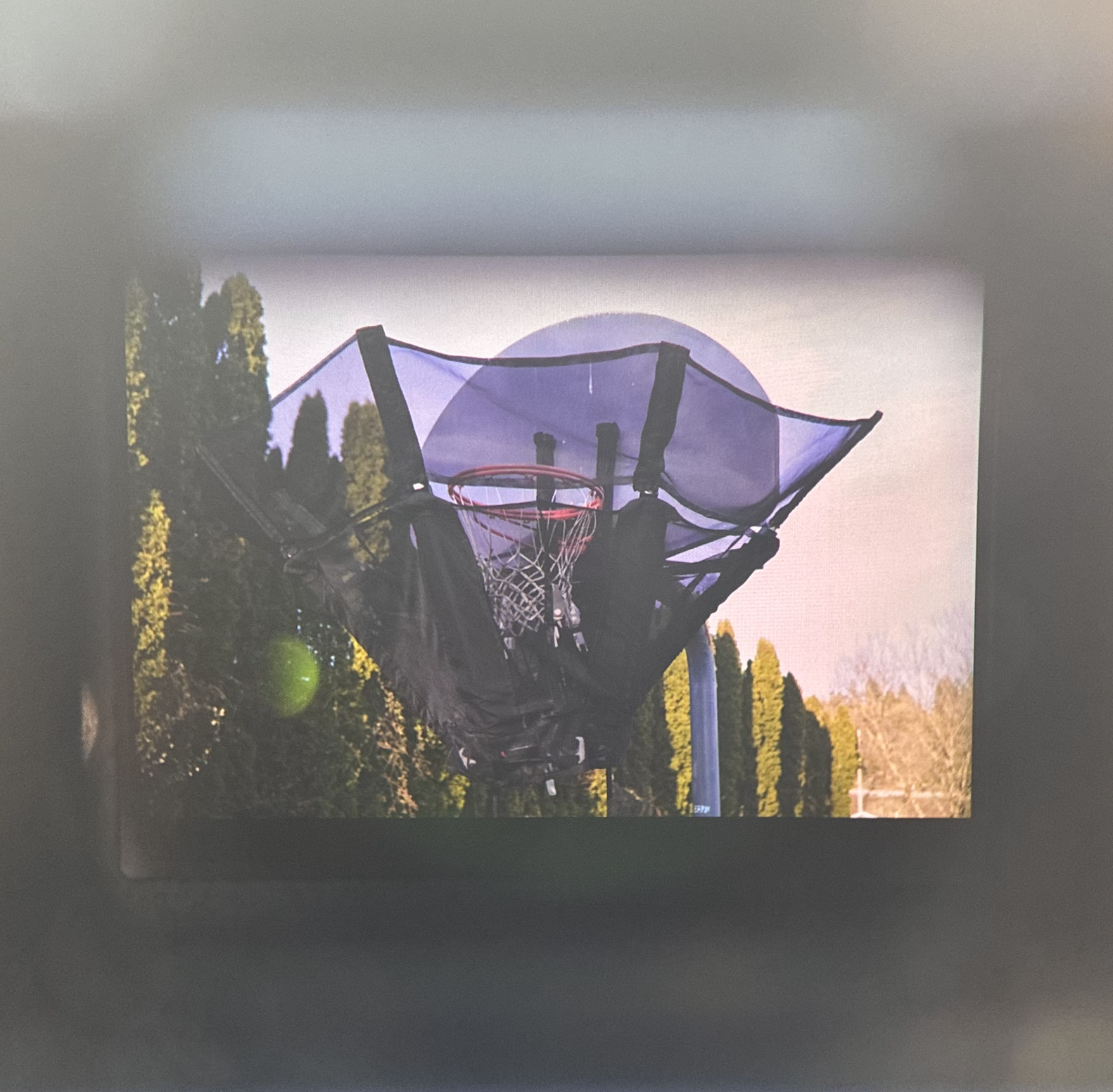 Full Extended Net With Rounded Base Backboard