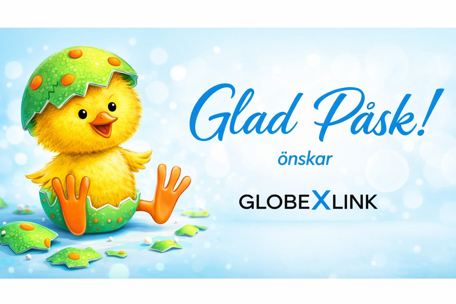 Glad Påsk Från GlobeXlink