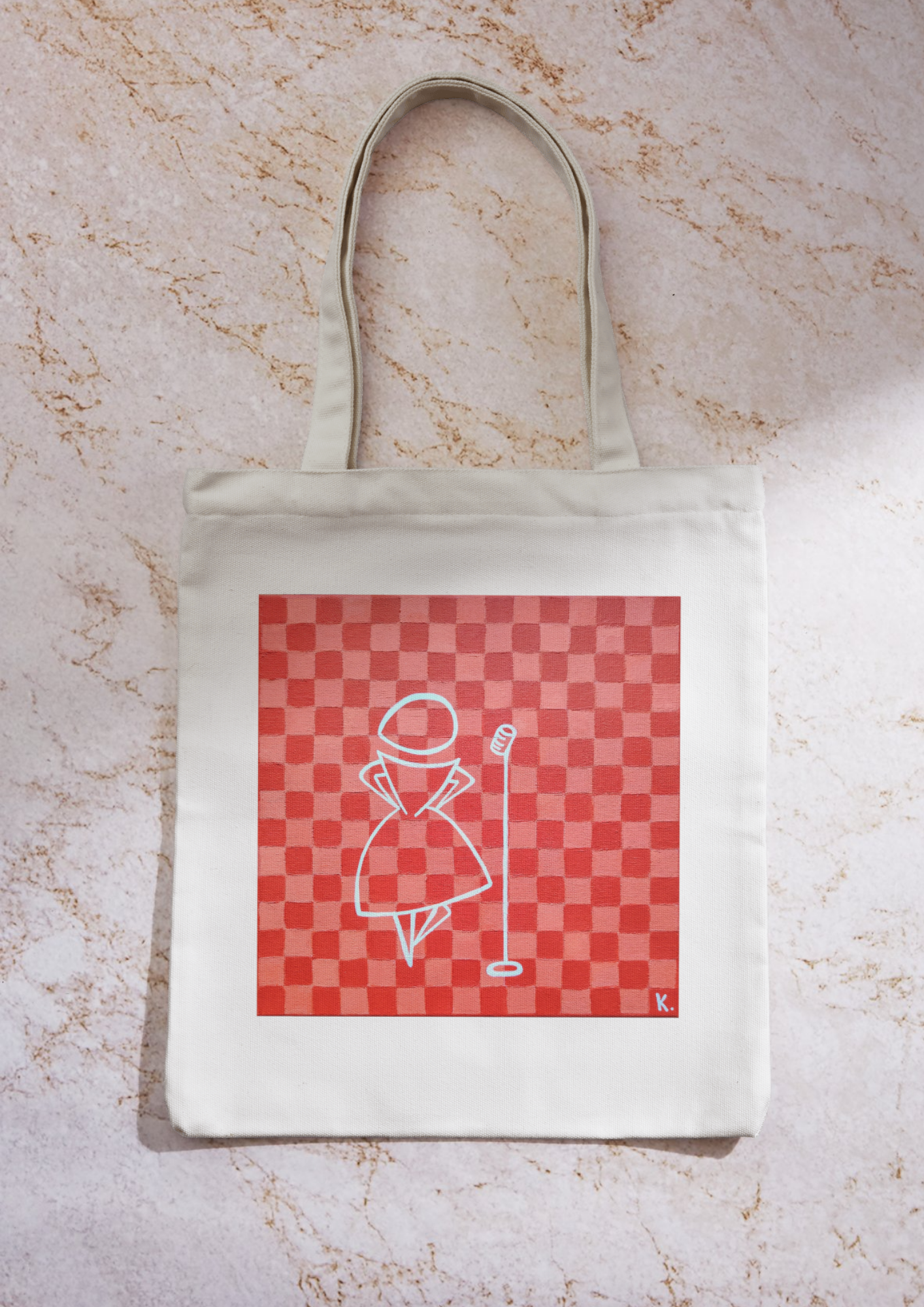 Tote Bag série "People" by KOA