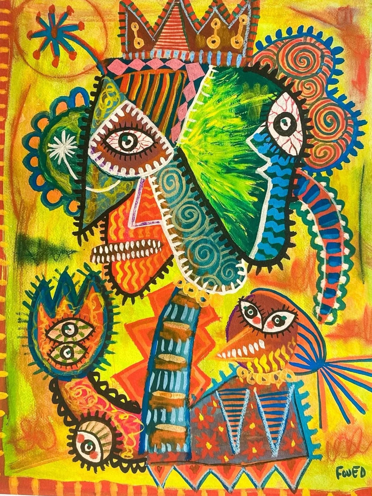 oeuvre Foued Mokrani