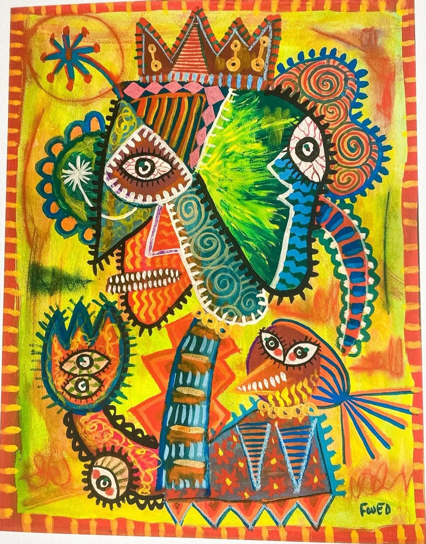 Oeuvre Foued Mokrani