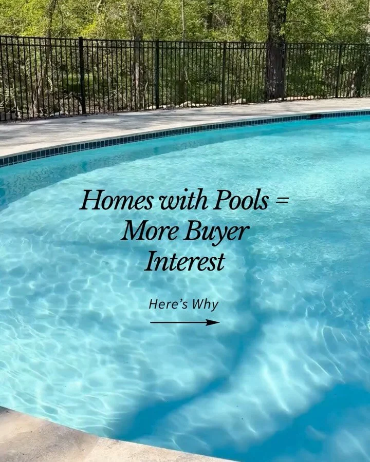 If I&rsquo;m house hunting and the backyard is already summer-ready&hellip; I&rsquo;m paying attention. 👀☀️

Homes with pools don&rsquo;t just look good, they can create real value when done right.

Swipe to learn why buyers are drawn to them😎