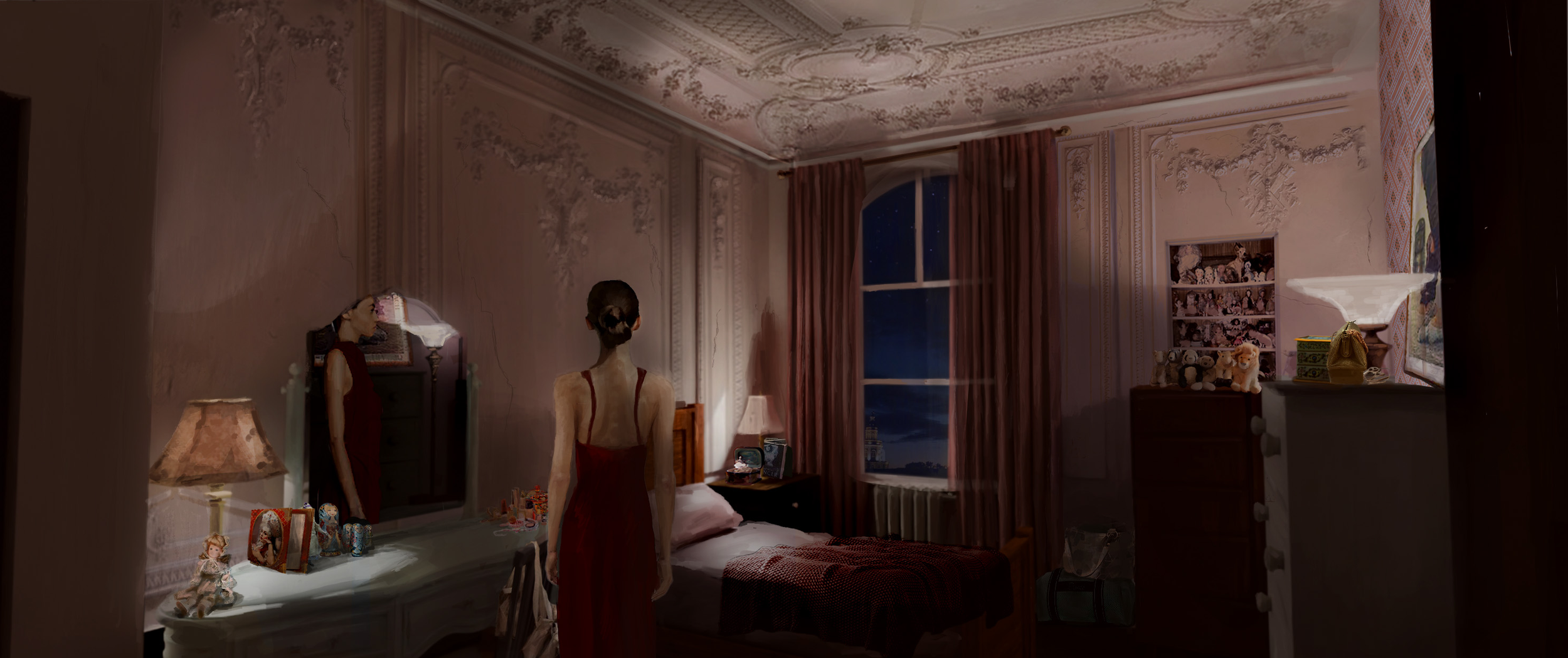 Rendering: Nina's Bedroom