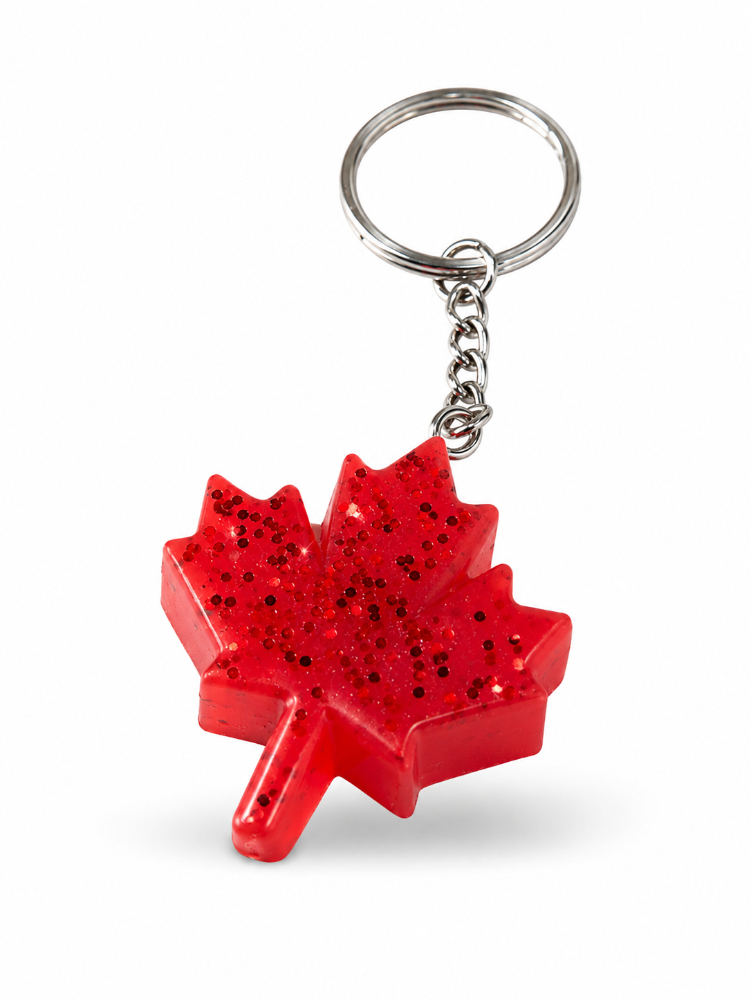 Canadian Maple Leaf Keychain