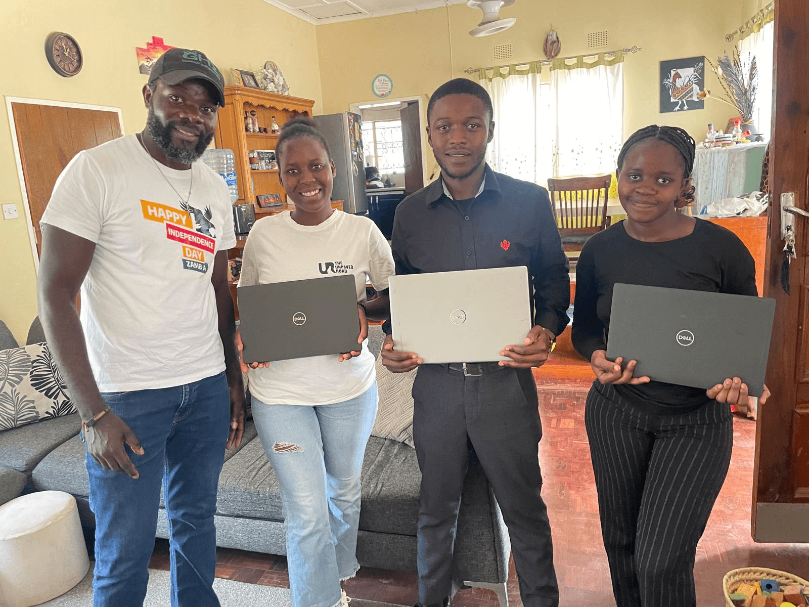 First Year college students receive laptops