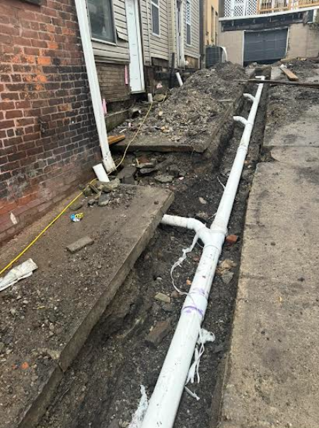 exterior pipe system top class renovations pittsburgh pa