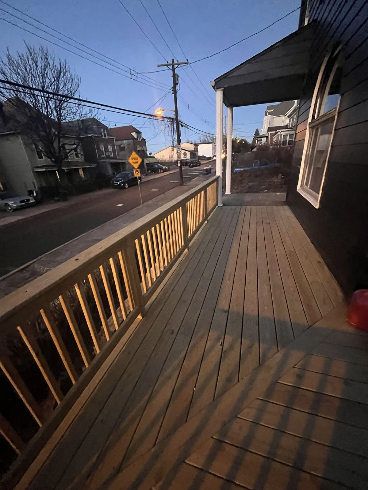 home renovation outdoor wraparound wooden deck top class renovations co. pittsburgh pa