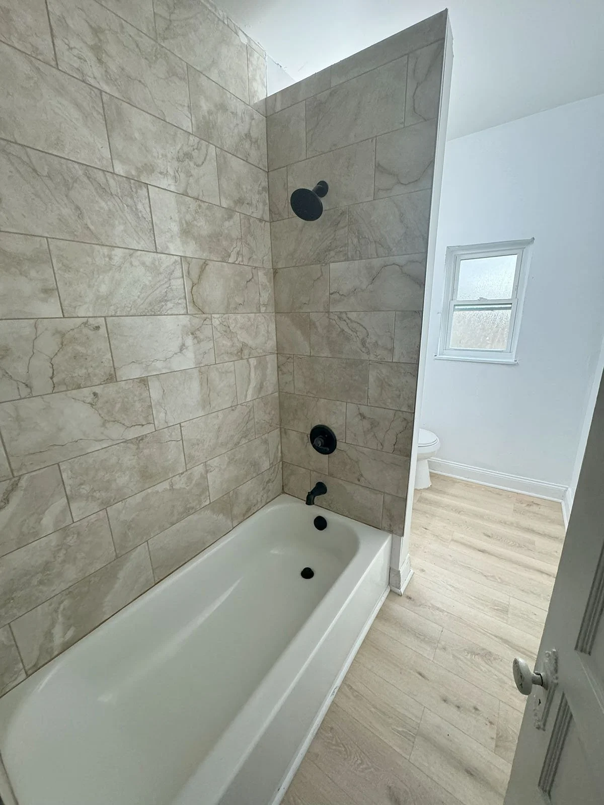 residential renovation bathroom with shower and tub top class renovations co. pittsburgh pa