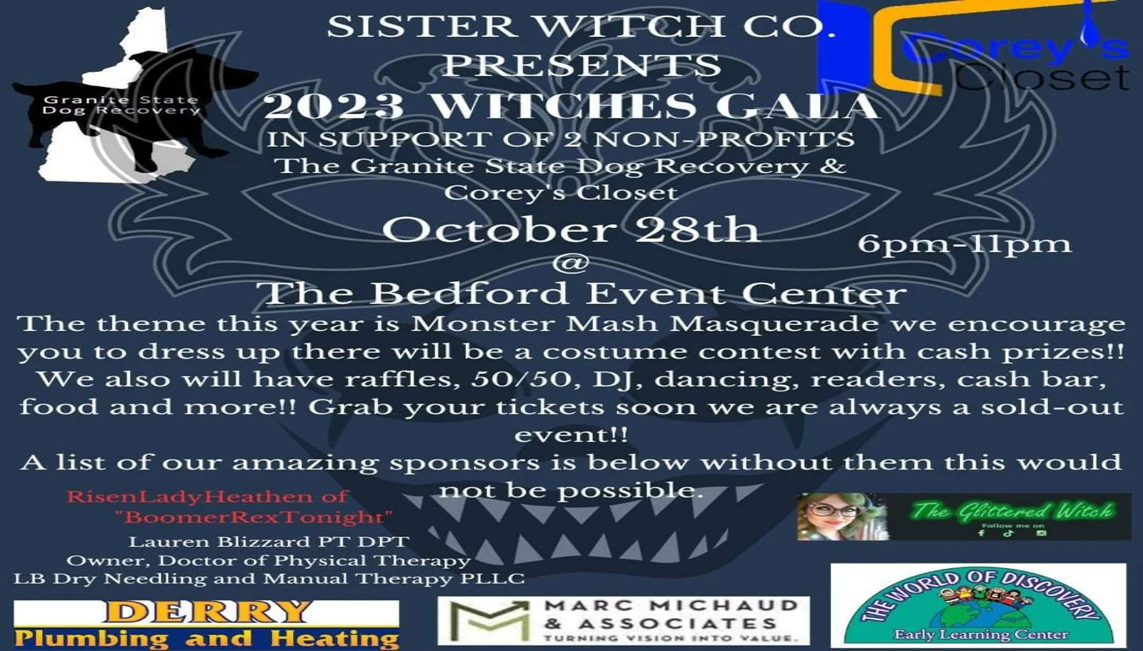 4th Annual Witches Gala @ Bedford Event Center