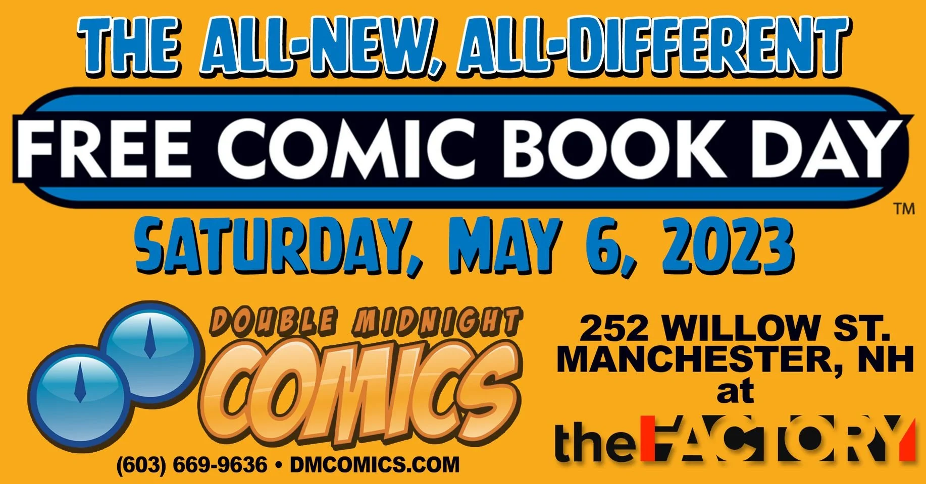 Free Comic Book Day @ Double Midnight Comics Manchester