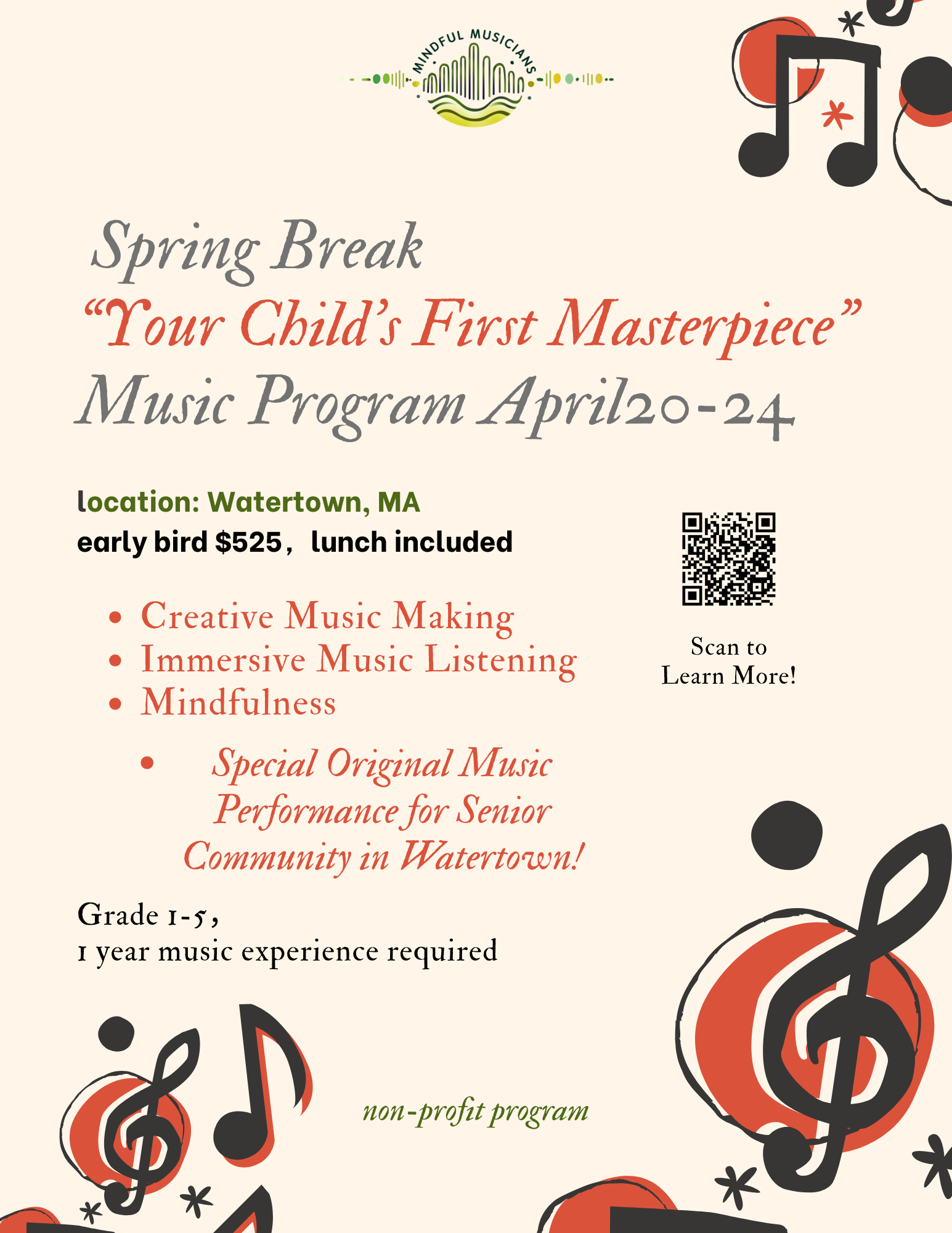 You got a discount for our spring vacation program! Click to get the code.