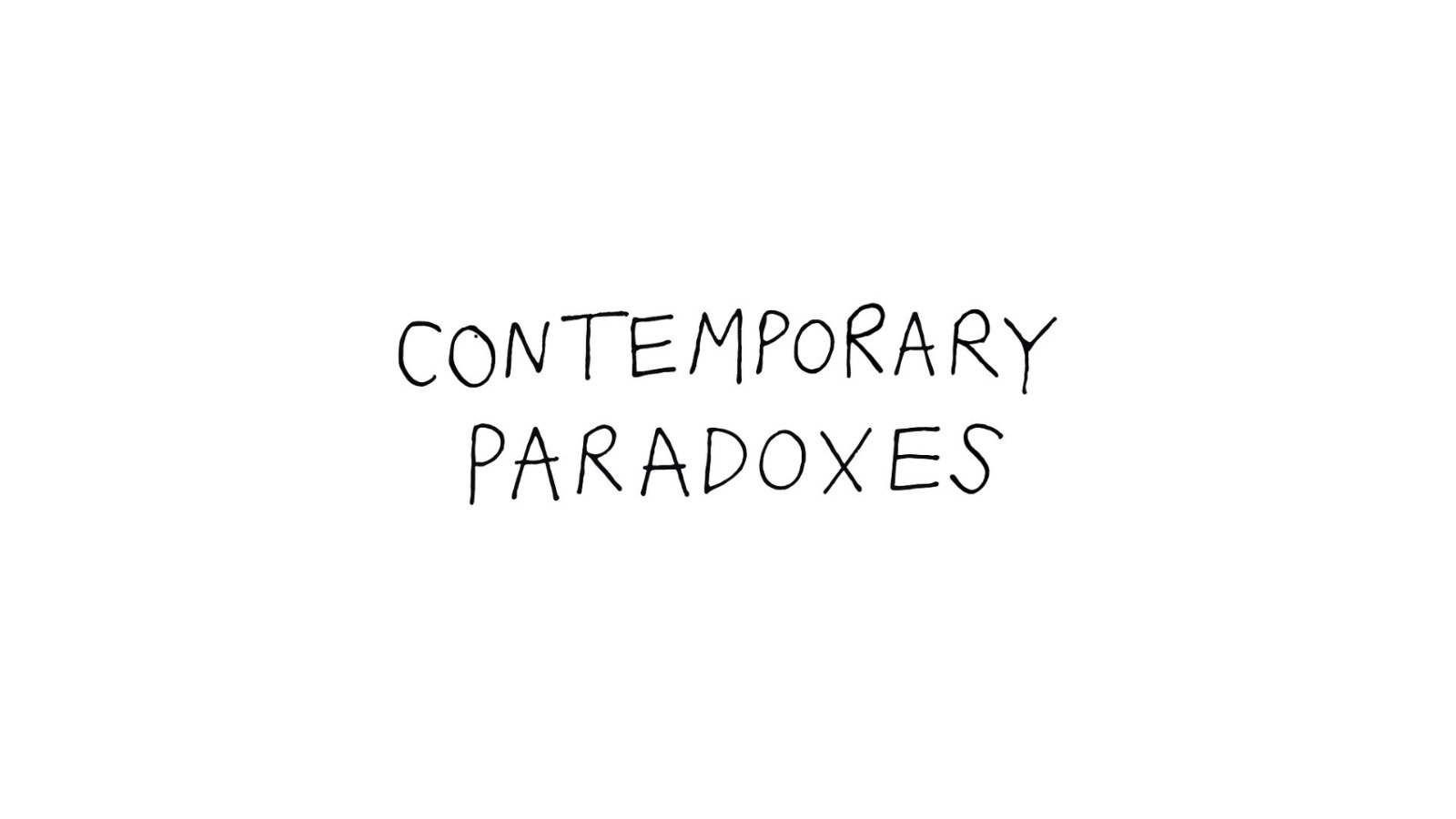 The philanthropic misanthrope. Diagnosis of a contemporary paradox.
